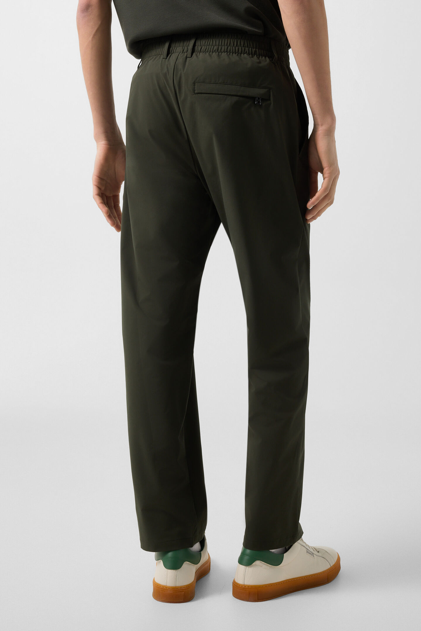 Stretch trousers Marcus Olive green