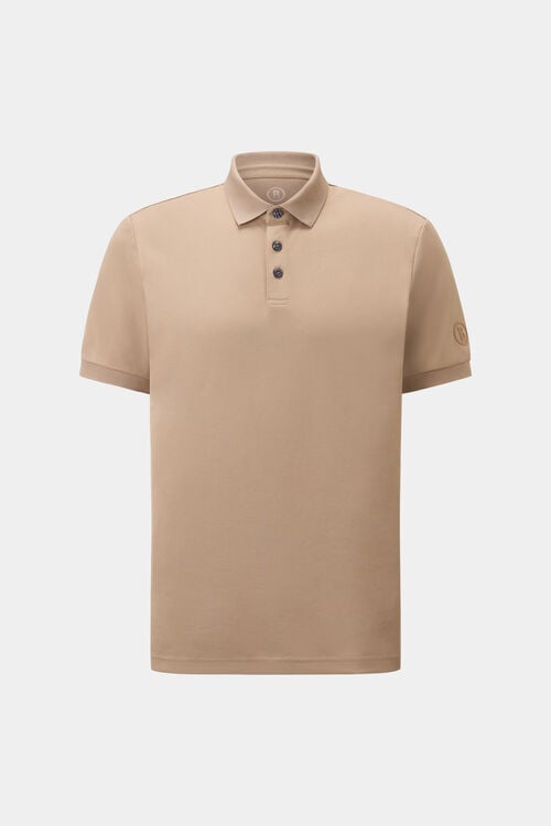 Funktions-Polo-Shirt Daniel Karamell
