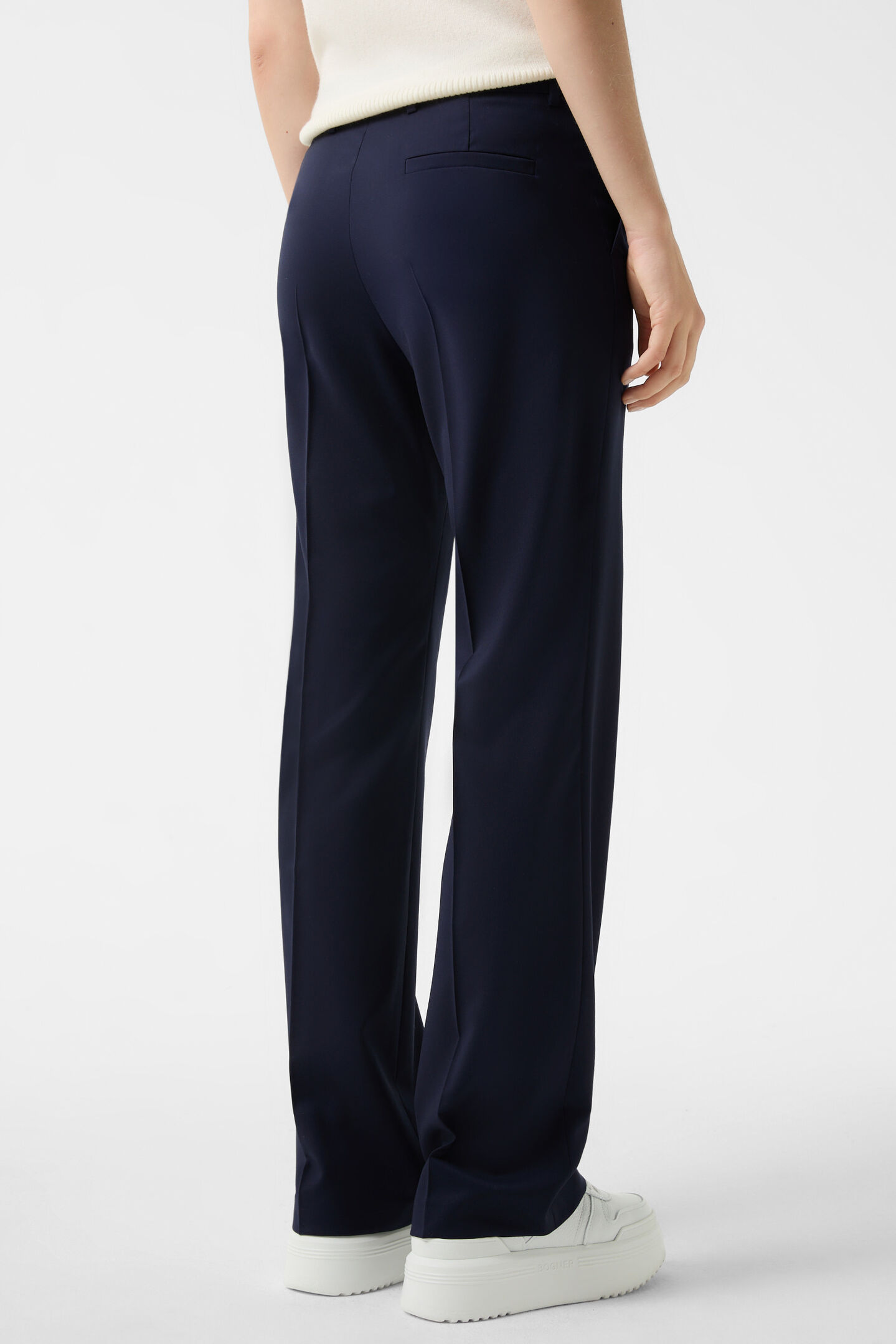 Jody virgin wool trousers Navy blue