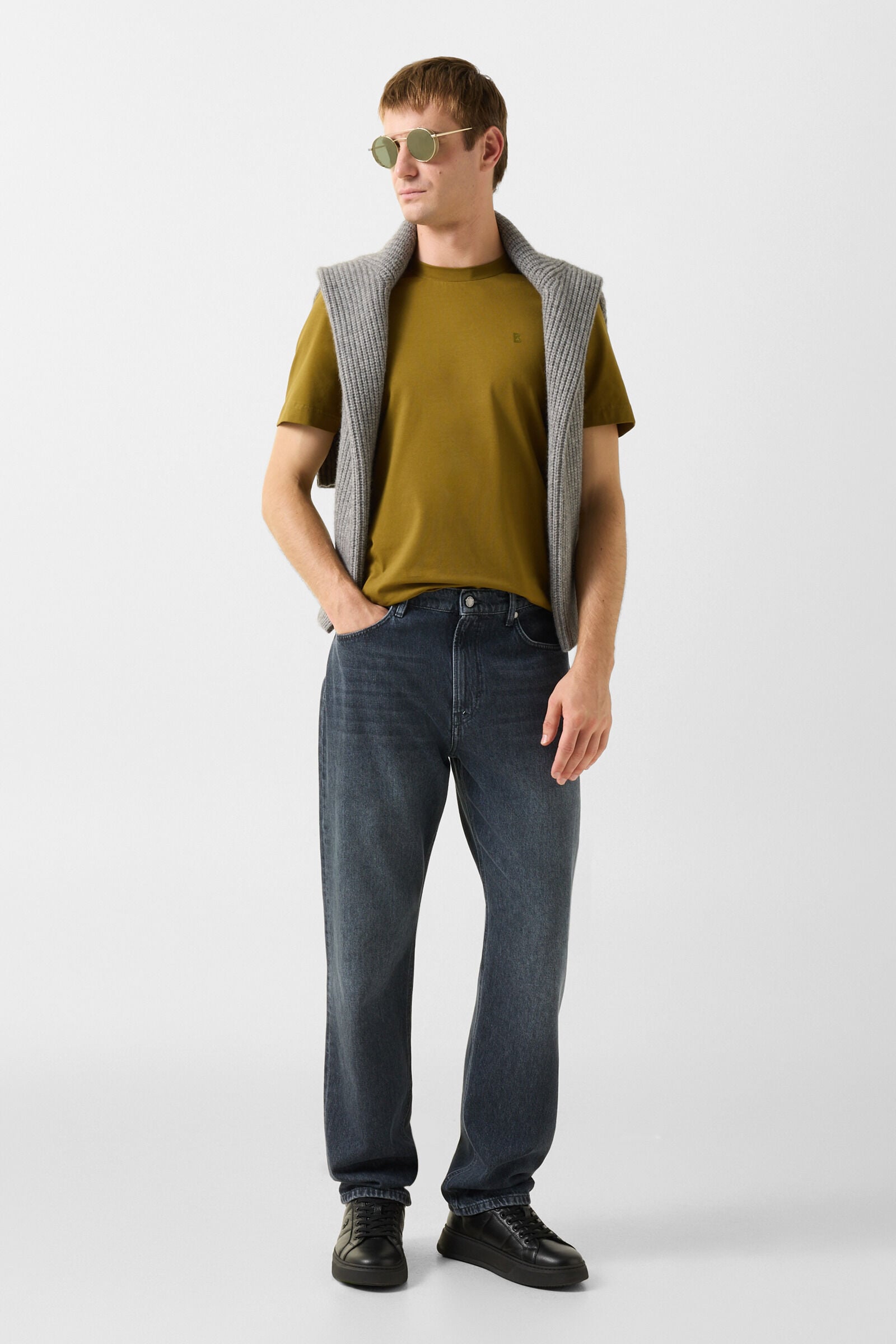 Travis Straight-Fit Jeans Denim Blue