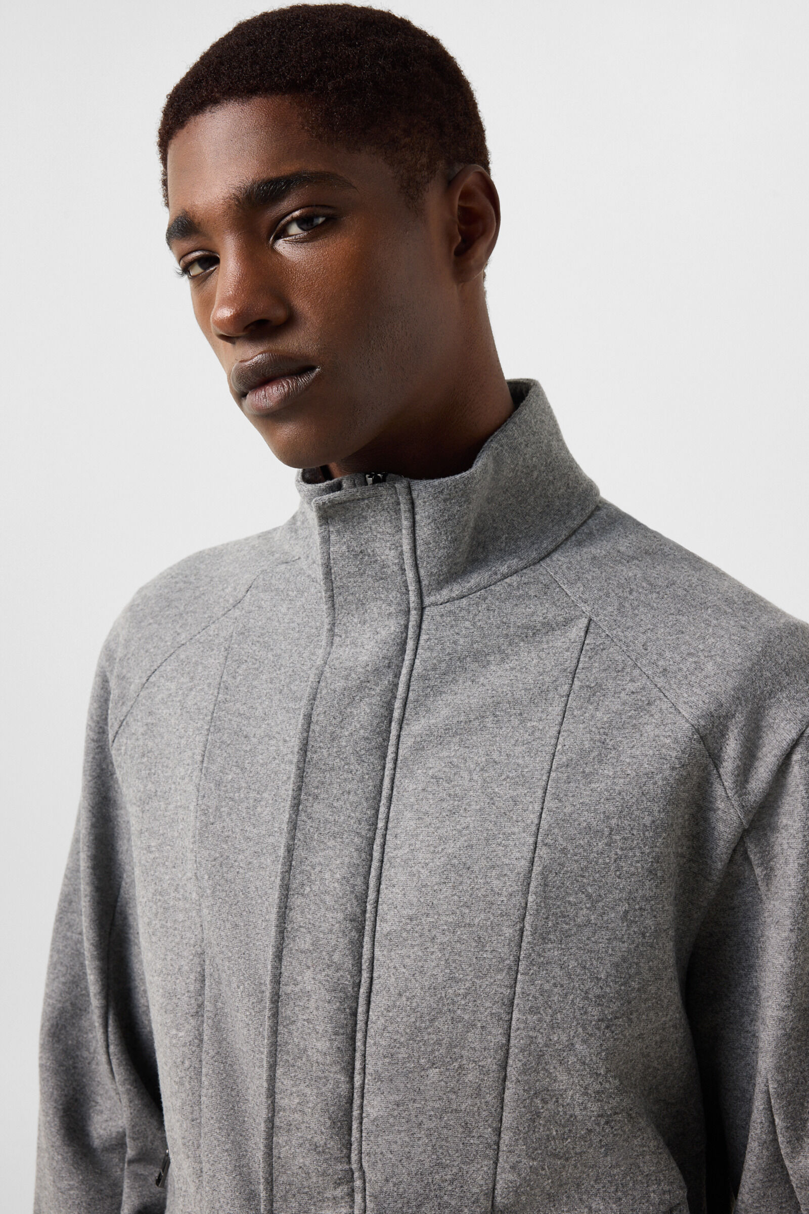 Bradley Flannel Jacket Grey