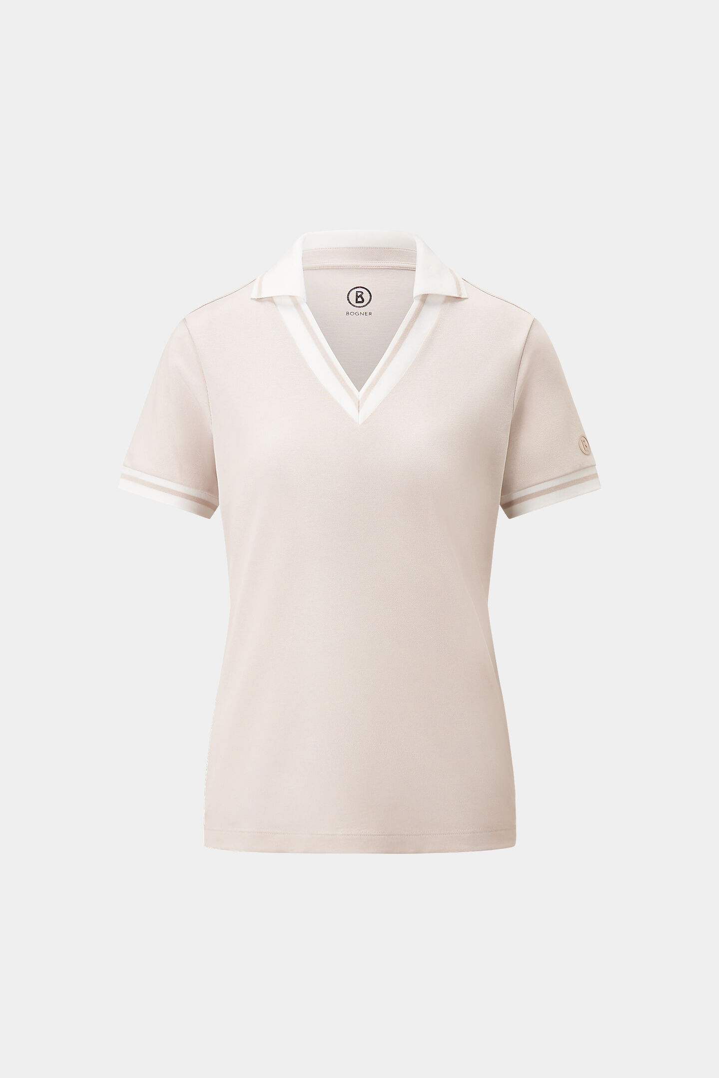 Lydia functional short-sleeved top Sand