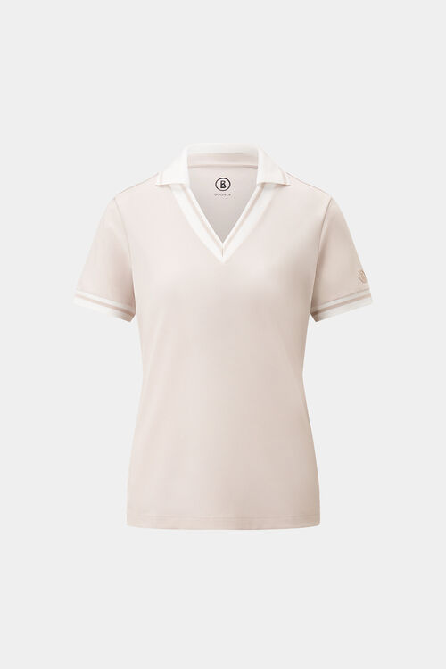 Lydia functional short-sleeved top Sand