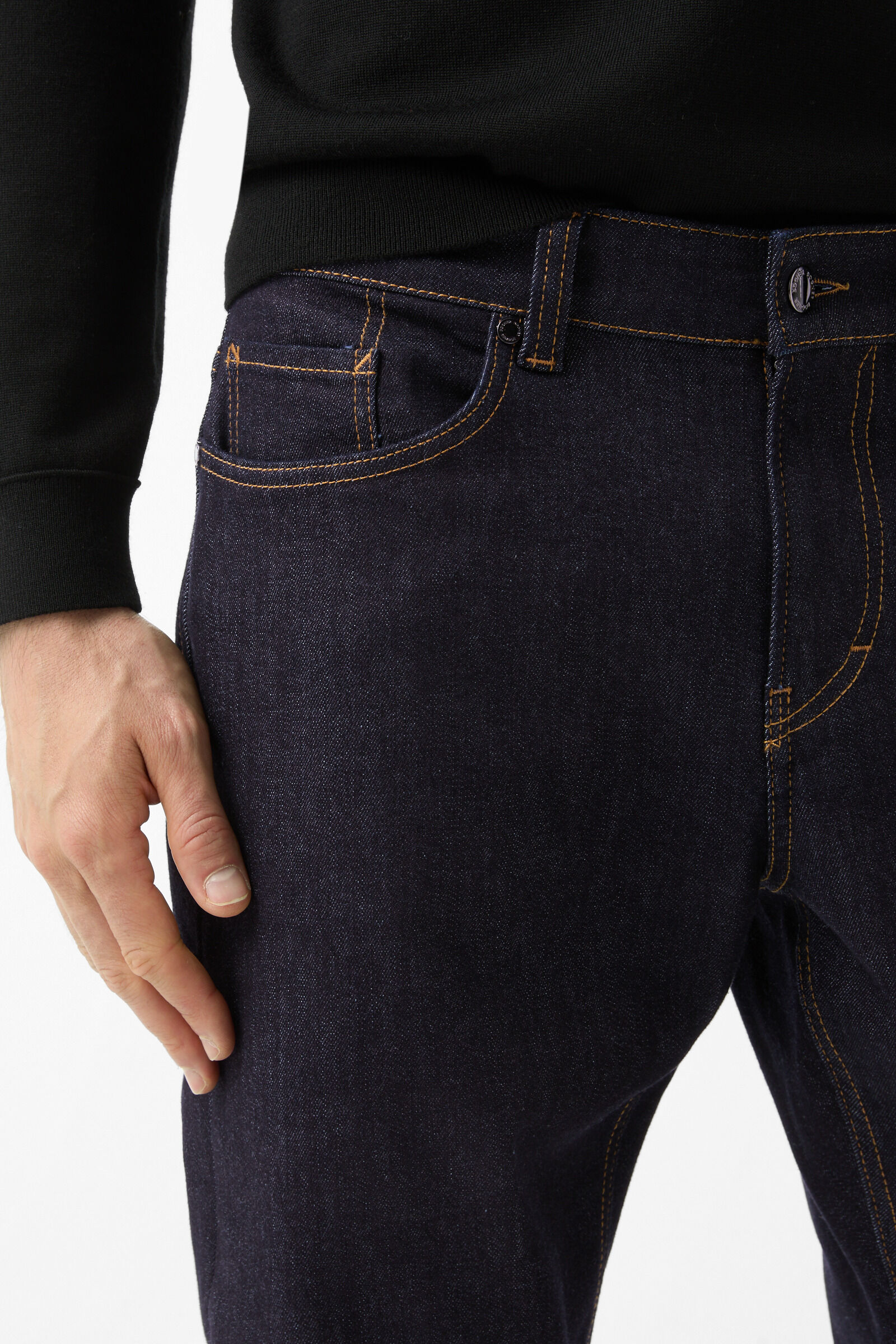 Prime Fit Jeans Rob Dark Denim Blue