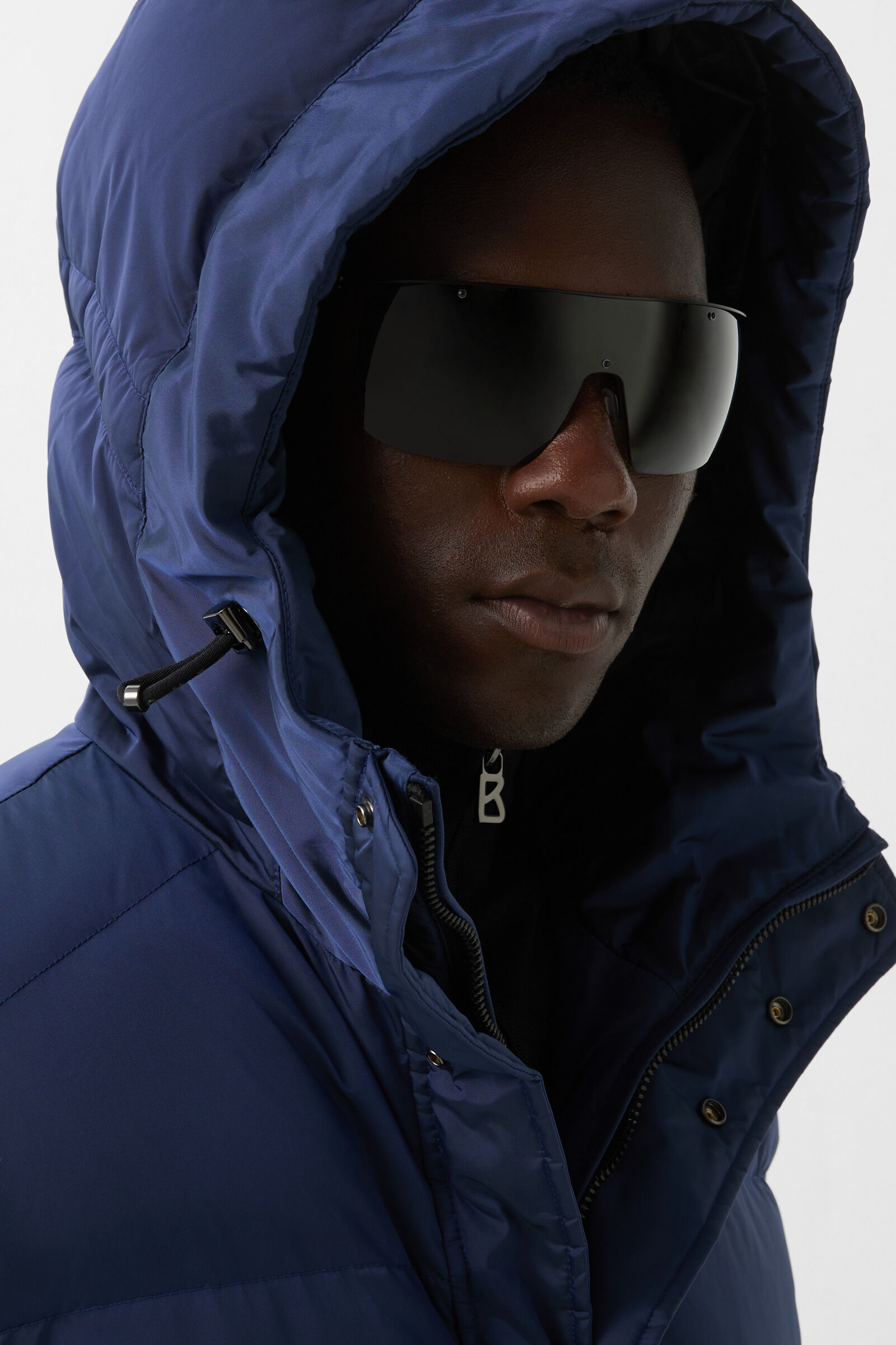 Jones down short coat Blue