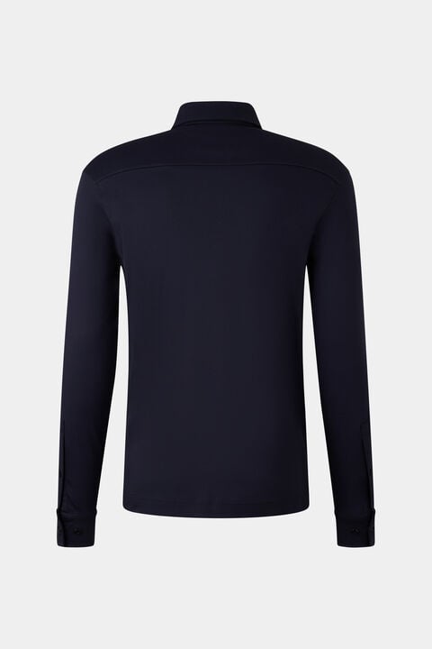 Jersey-Hemd Franz Navy-Blau Jersey-Hemd Franz Navy-Blau