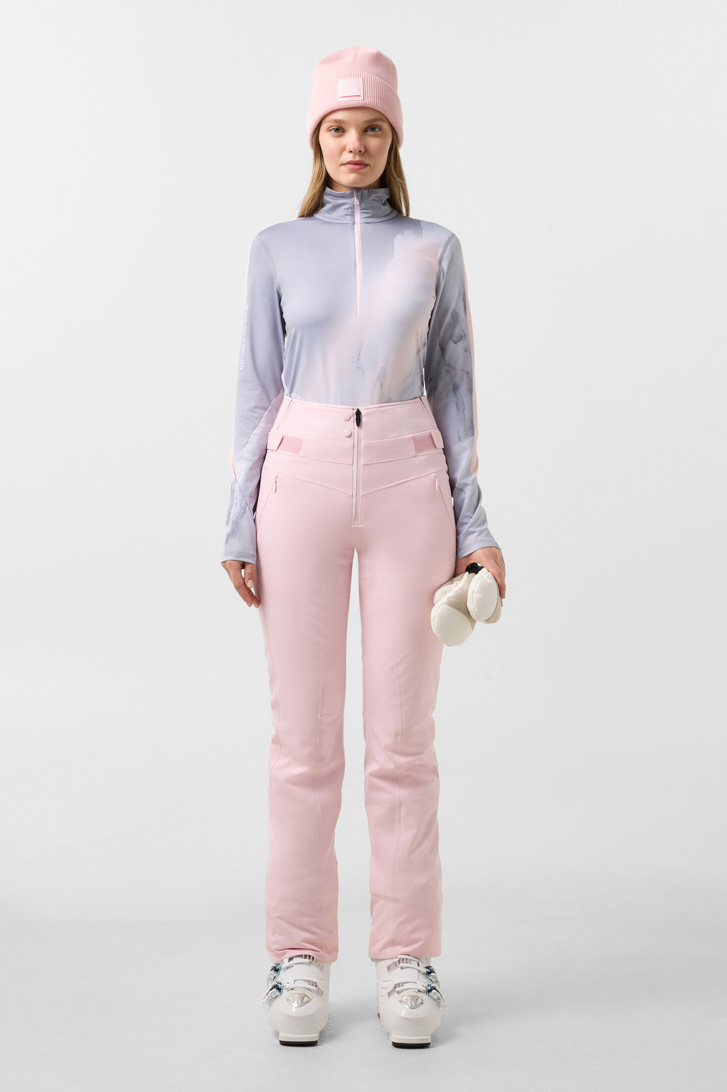 First Layer Ilvy Grau/Rosa
