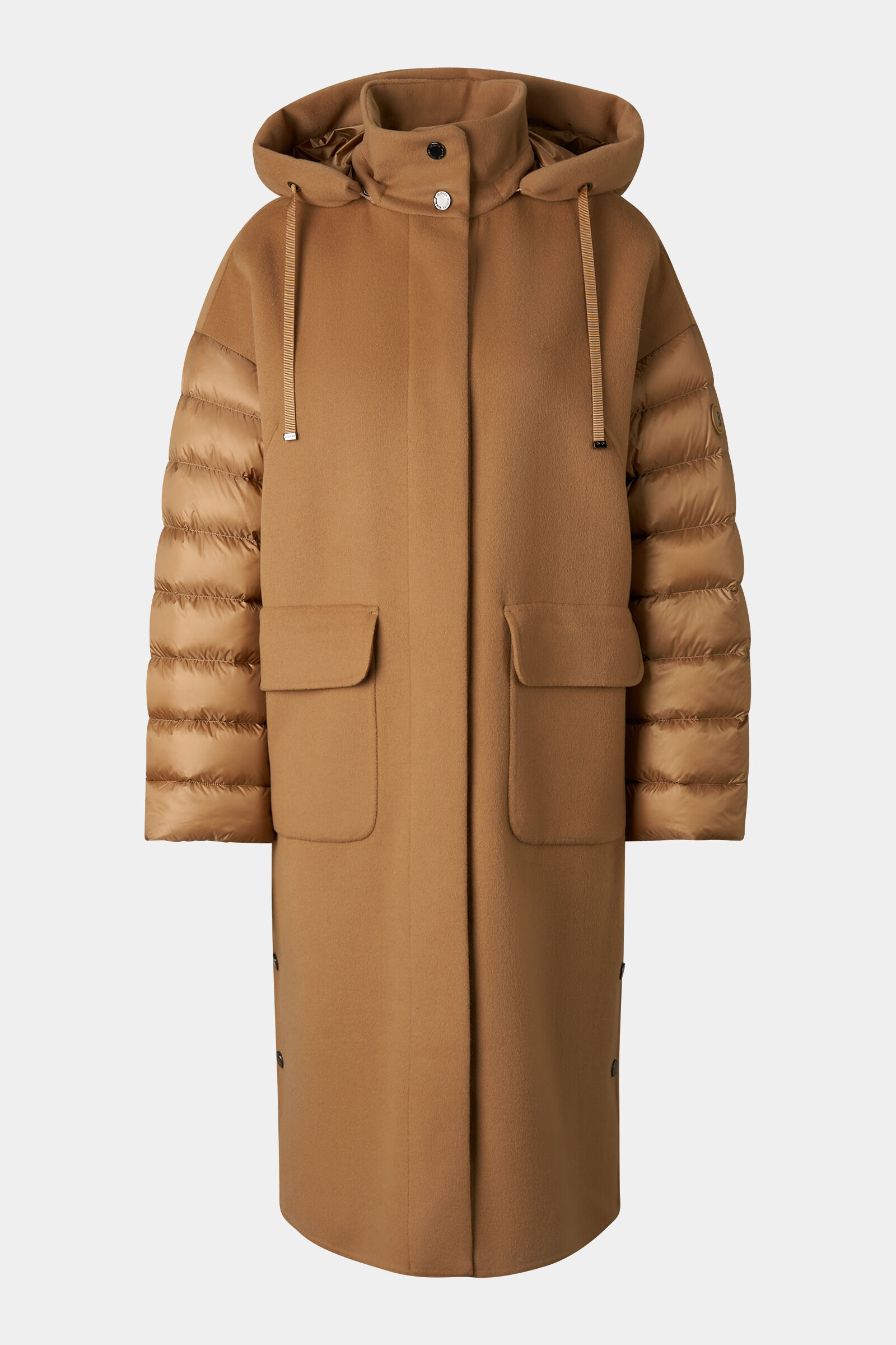 Trisha Reversible Down Coat Camel