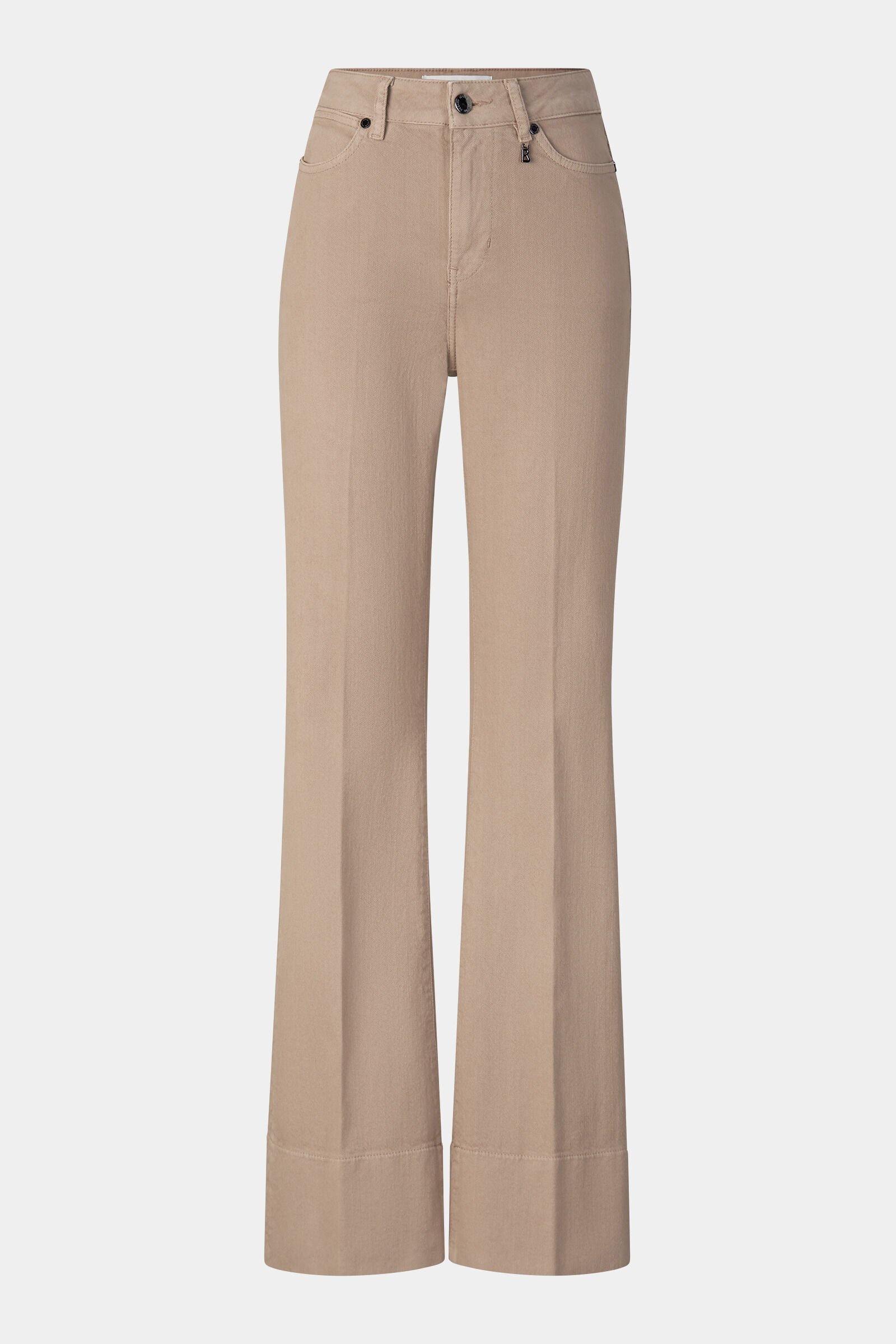 Flared Fit Jeans Devin Camel