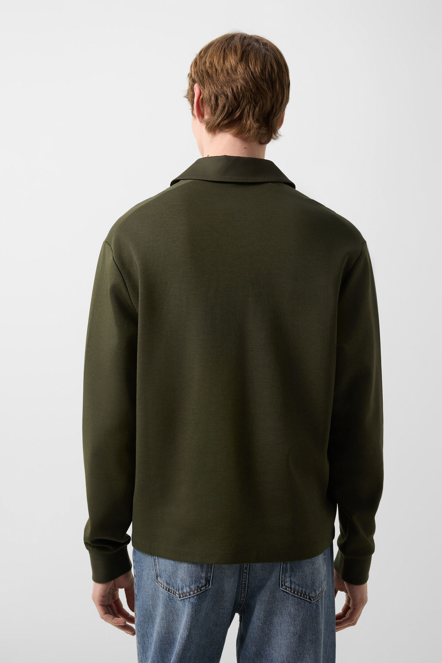Lionel polo sweatshirt Olive green