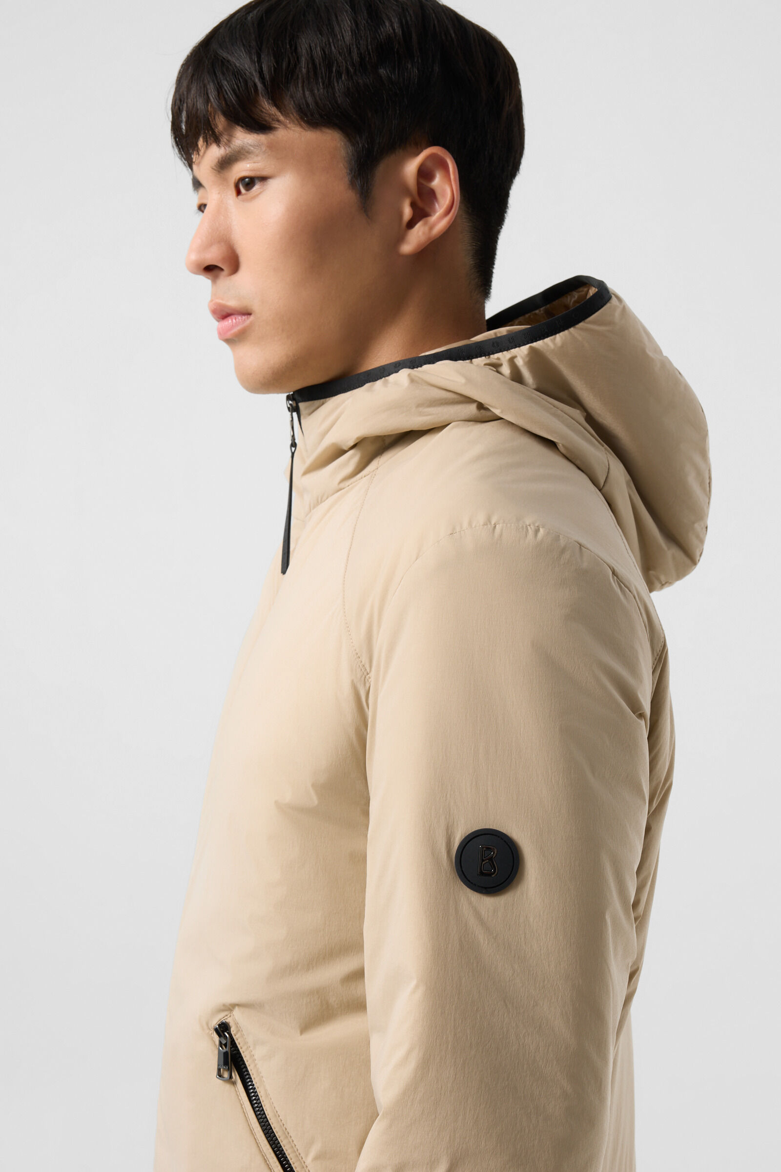 Clio lightweight down jacket Beige