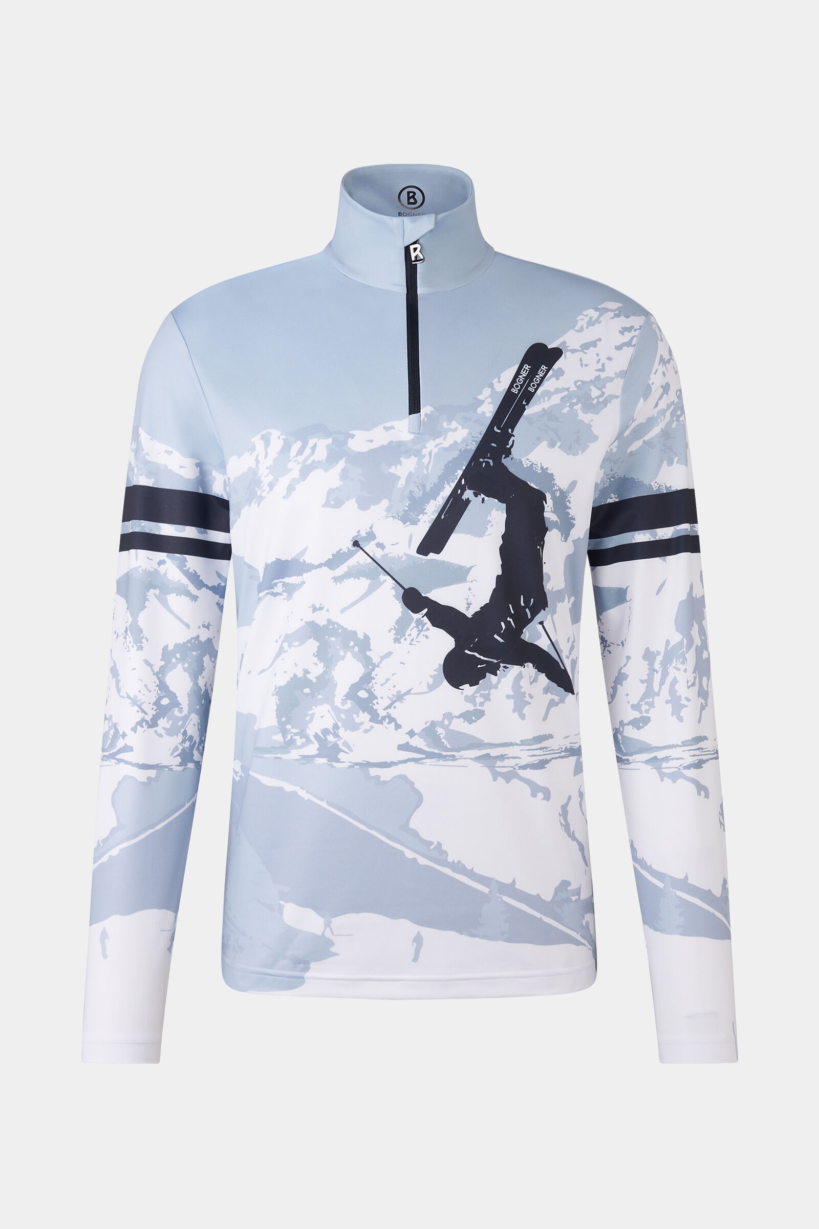 First Layer Verti Light blue/white