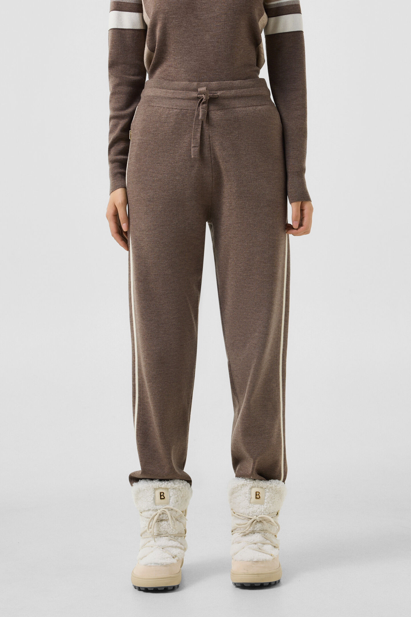 Strick-Hose Calotta Hazel