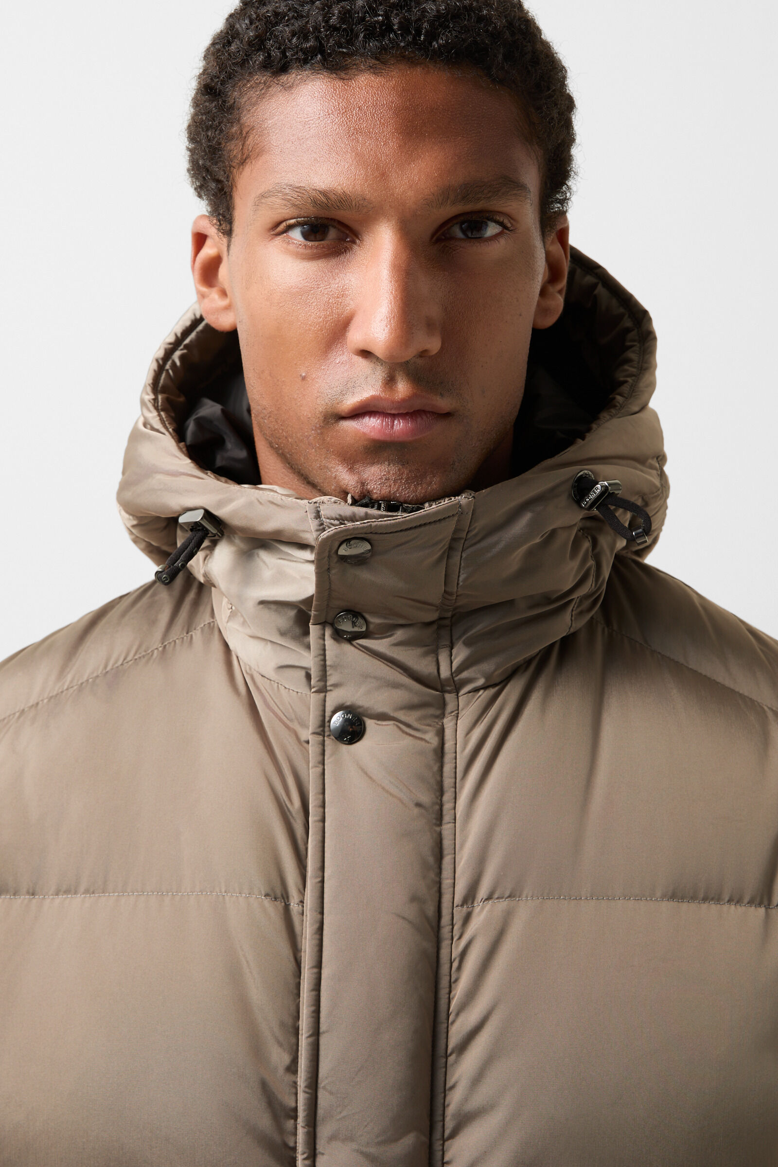 Erico down coat Greige