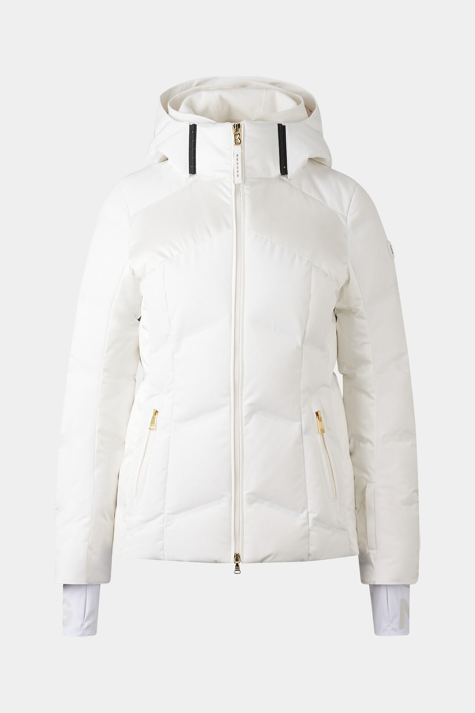 Delin down ski jacket White