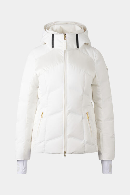 Ski-Daunenjacke Delin Weiß