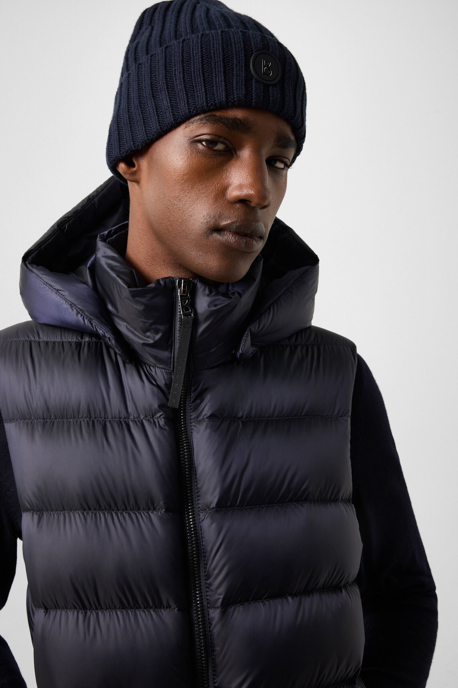 Holger Down Vest Navy