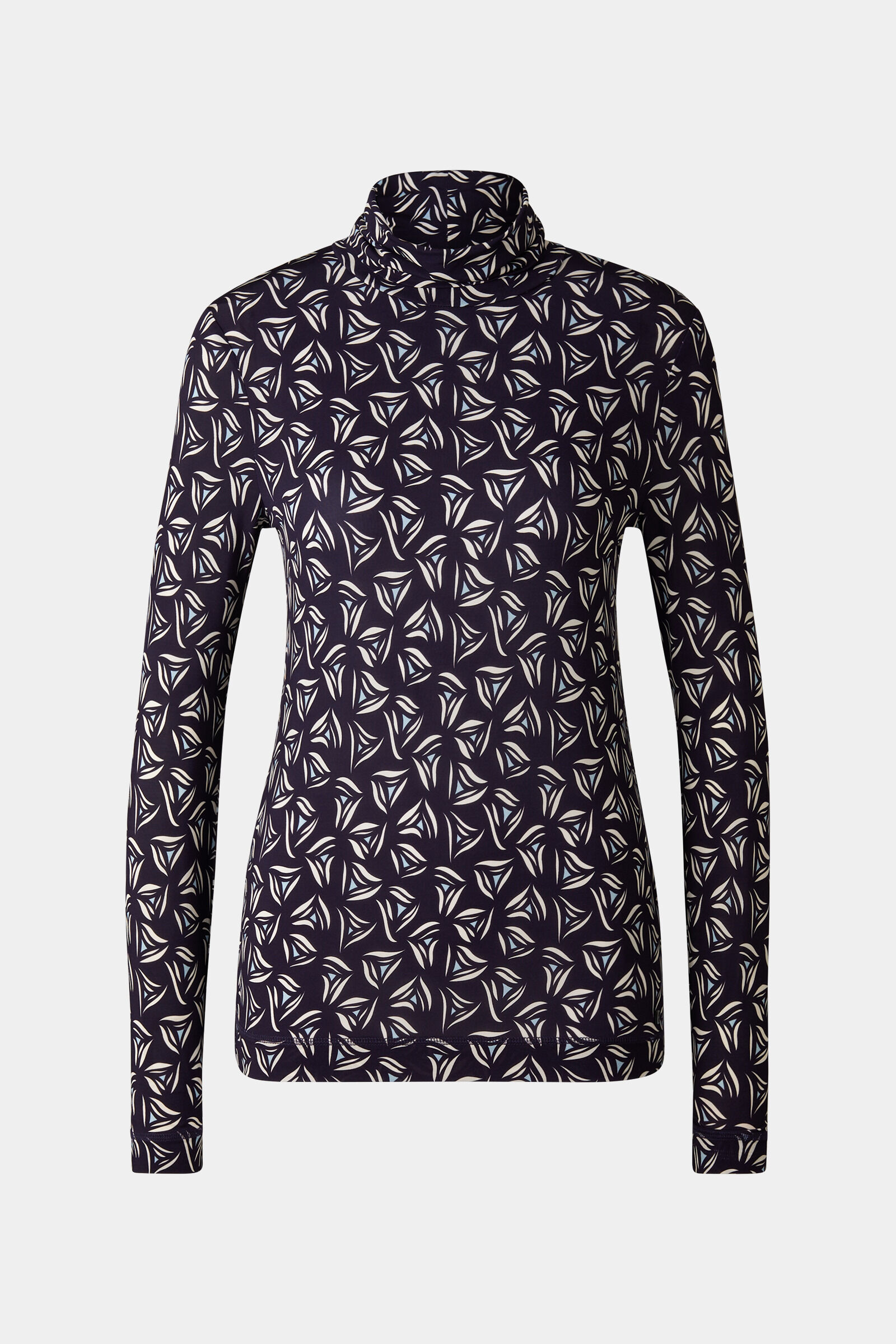 Andriana longsleeve Navy blue/white