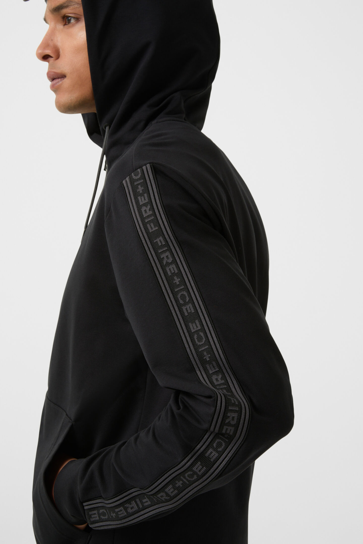 Sweatjacke Uday Schwarz