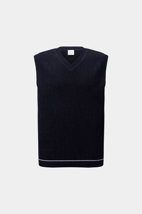 Pullunder Tian Navy-Blau