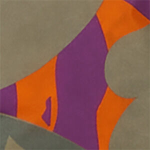 Eucalyptus/purple/orange