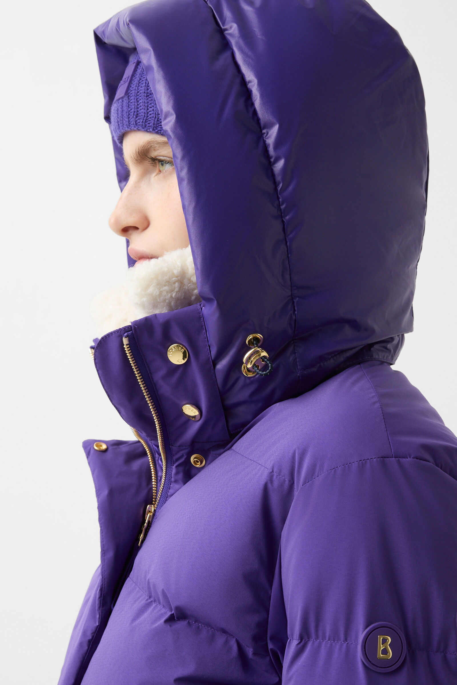 Maja down ski jacket Violet