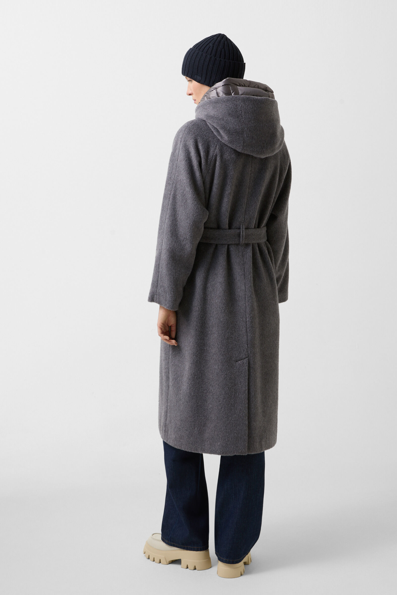 Runa wool coat Grey