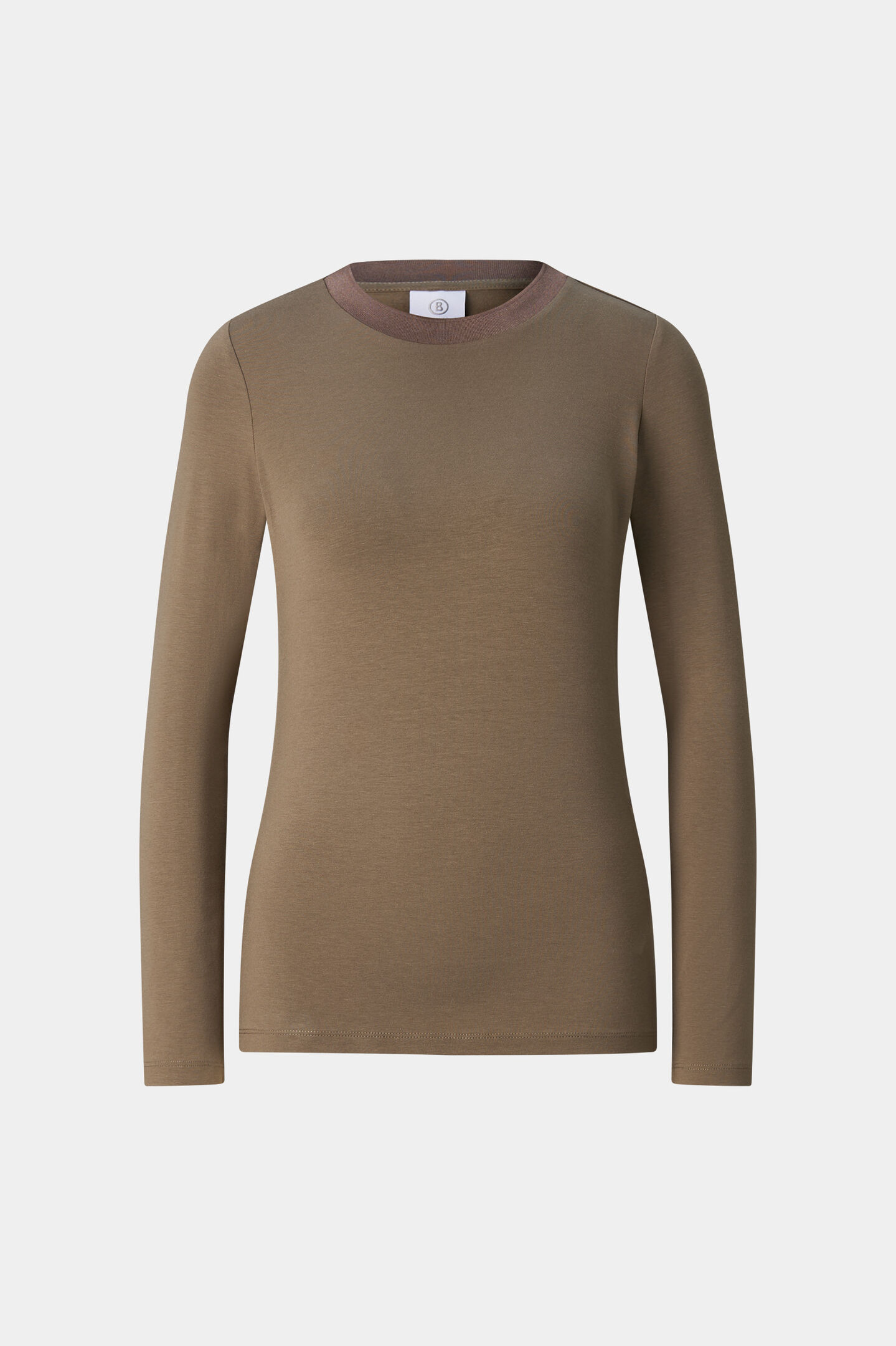 Longsleeve Alexi Graubraun