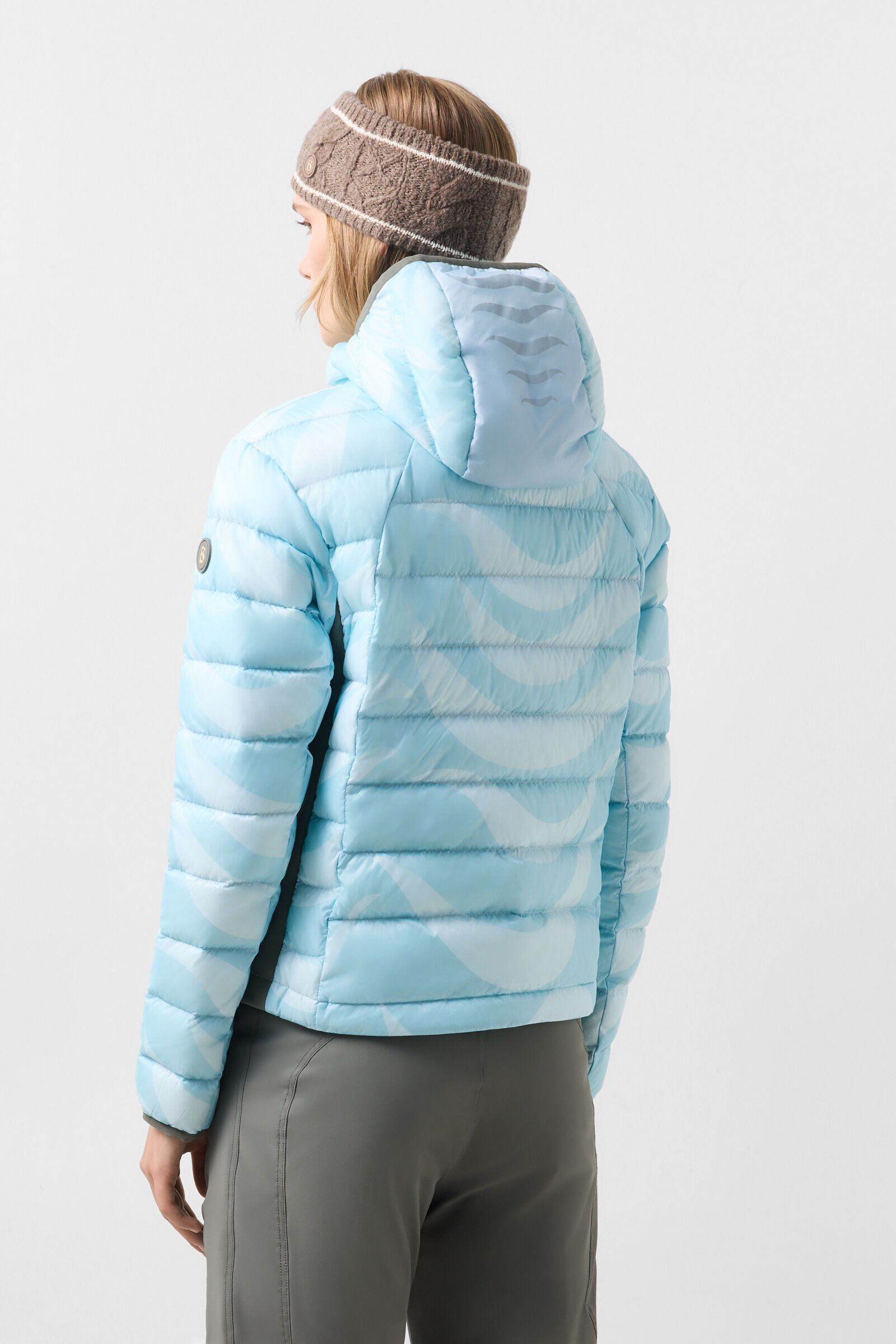 Hanni mid-layer down jacket Light blue