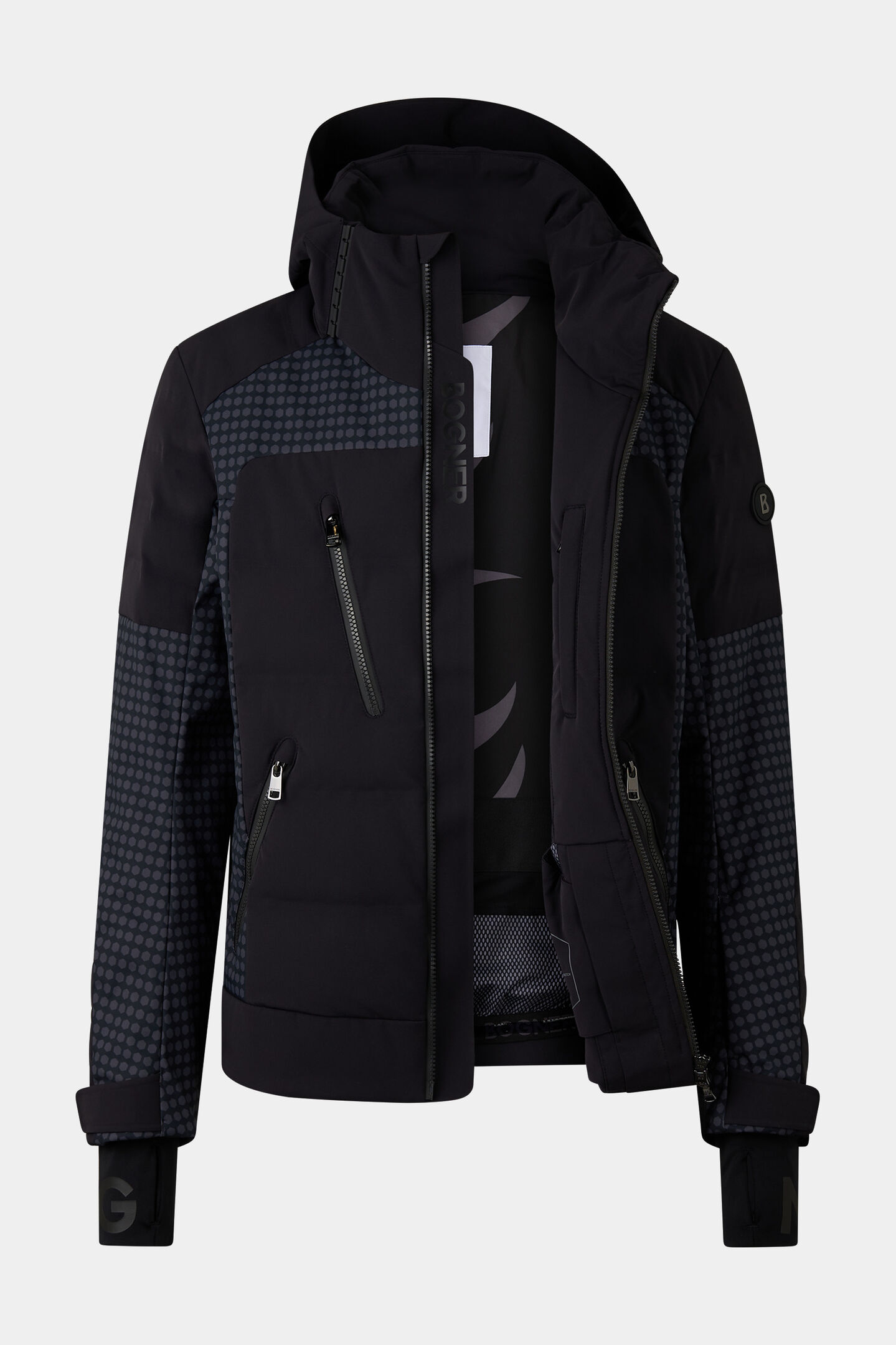 Fionn ski jacket Black
