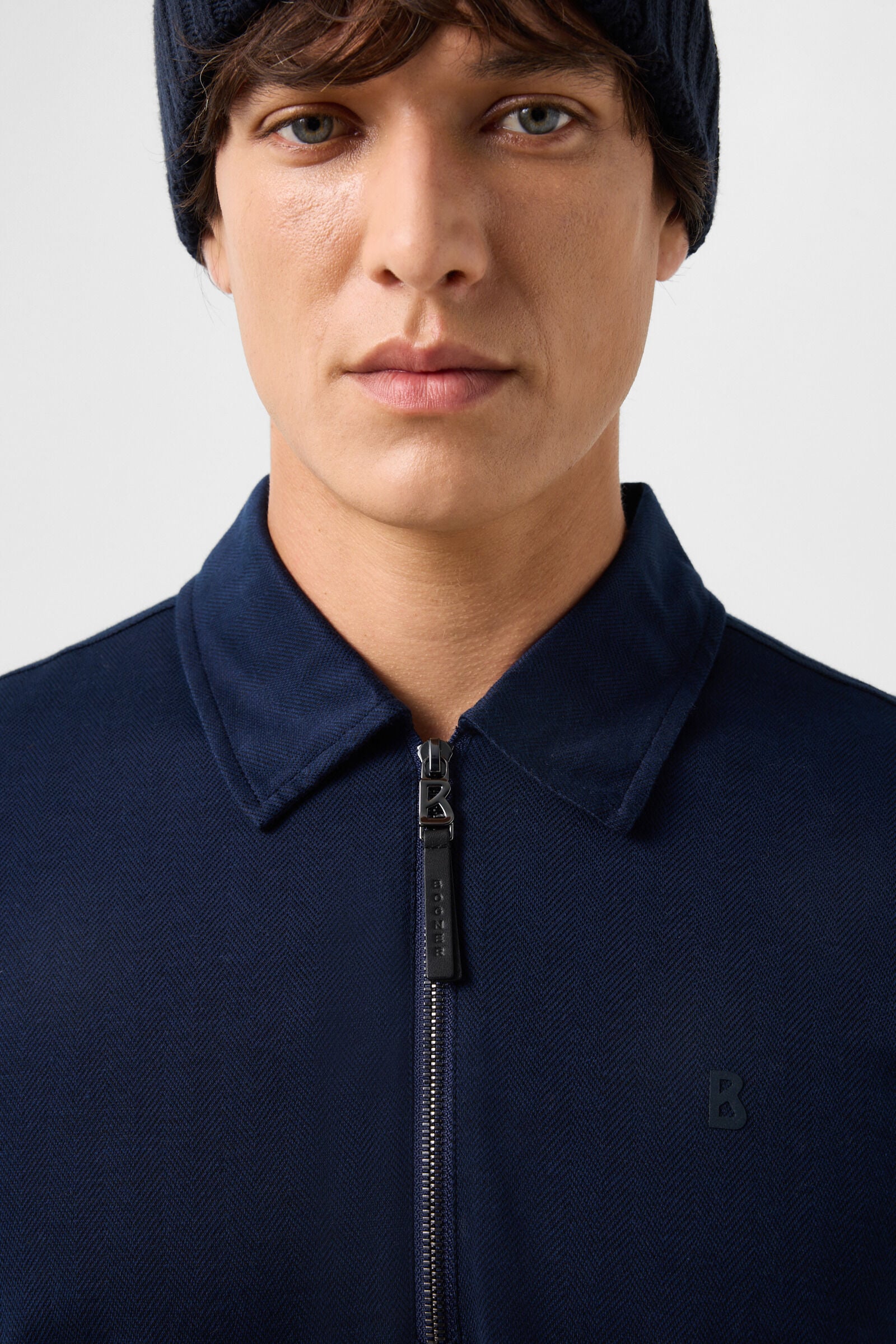 Bailey polo long-sleeved top Navy