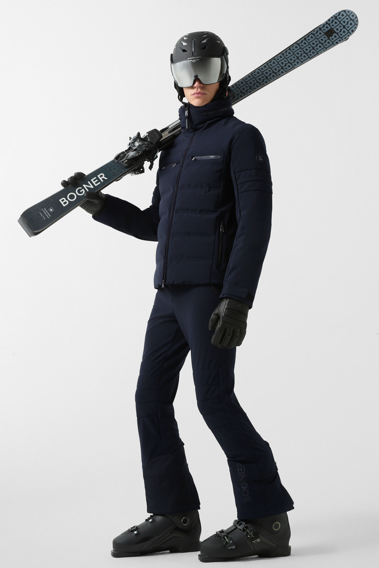 Minho down ski jacket Black