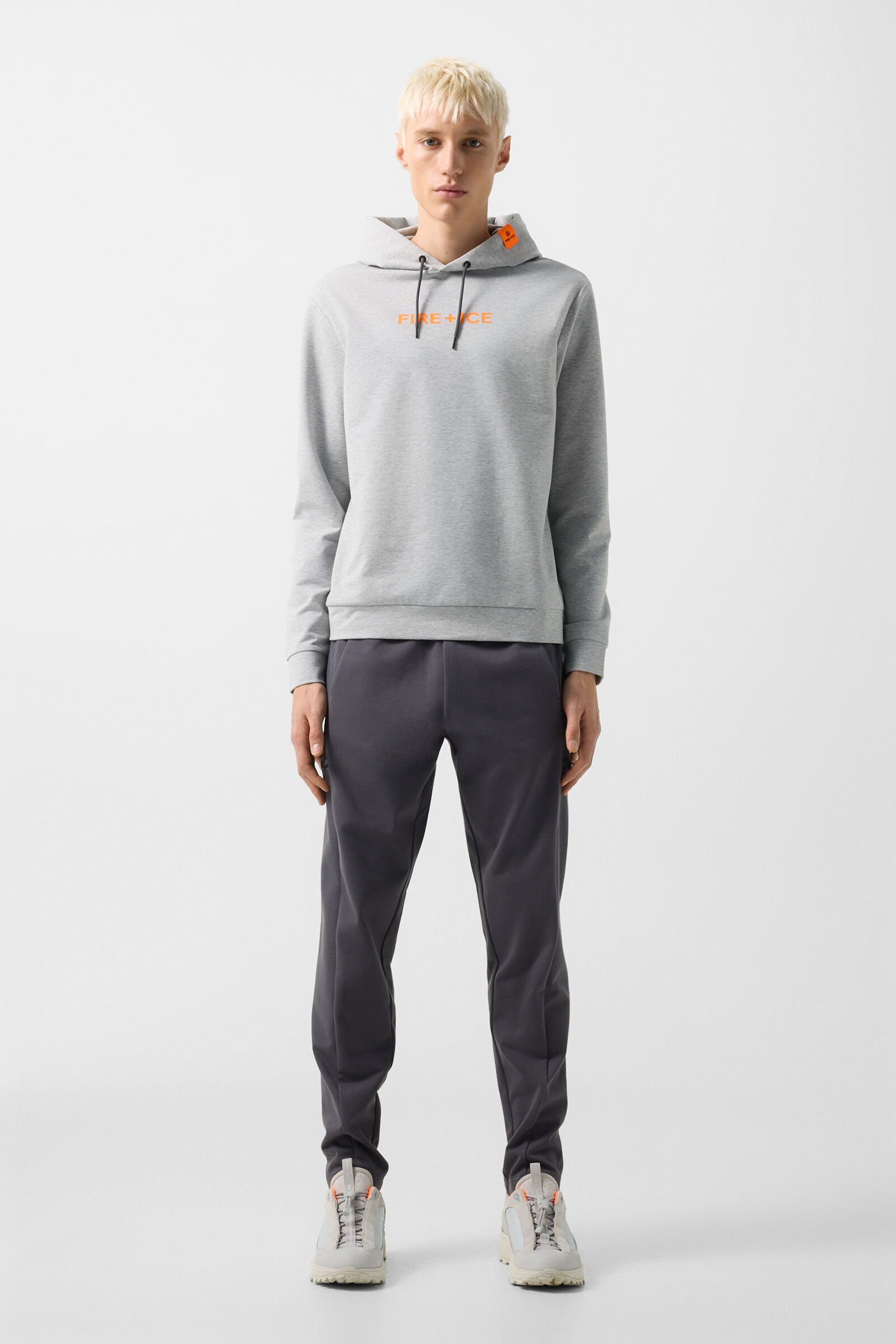 Hoodie Cadell Hellgrau