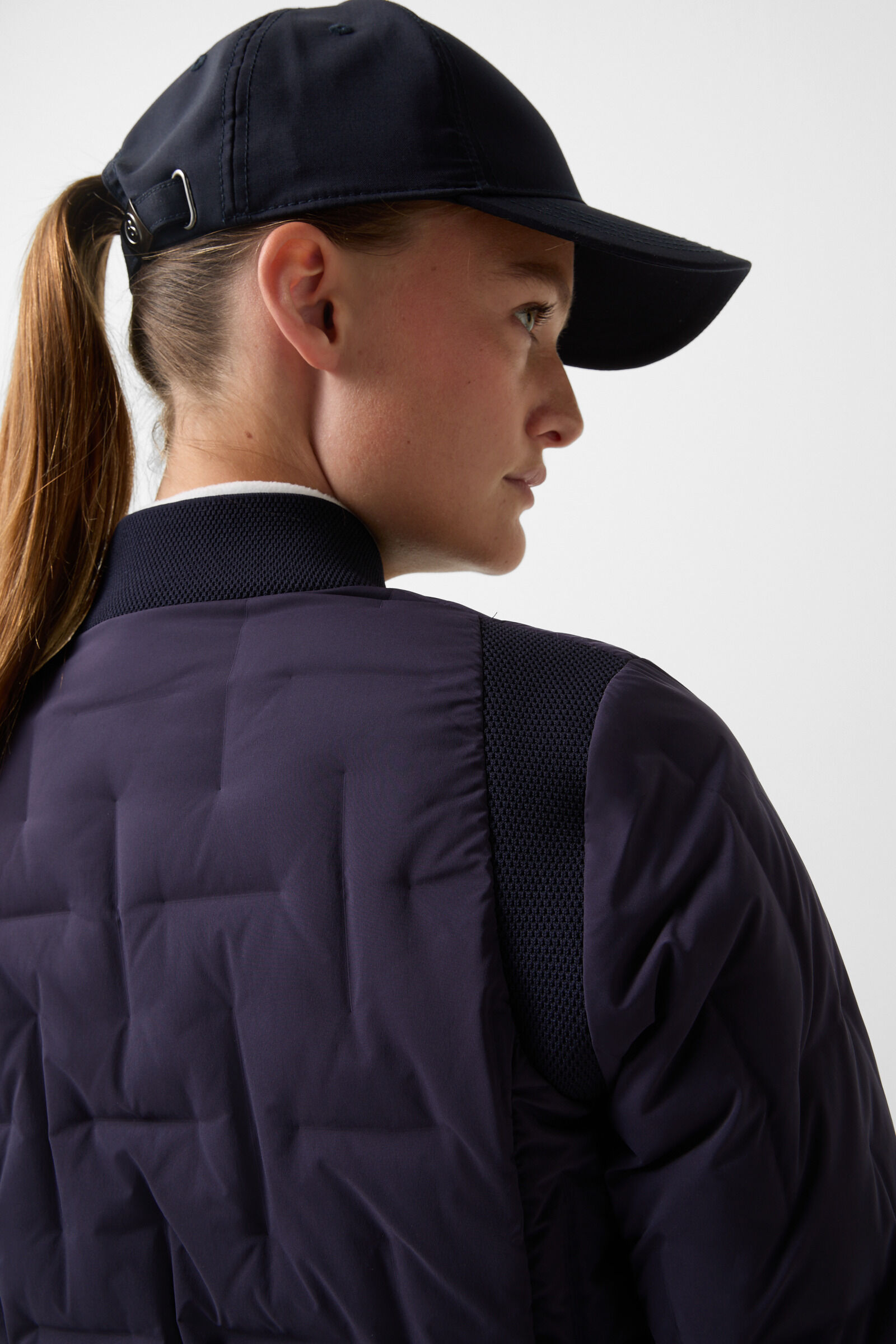 Jina lightweight down jacket Navy blue