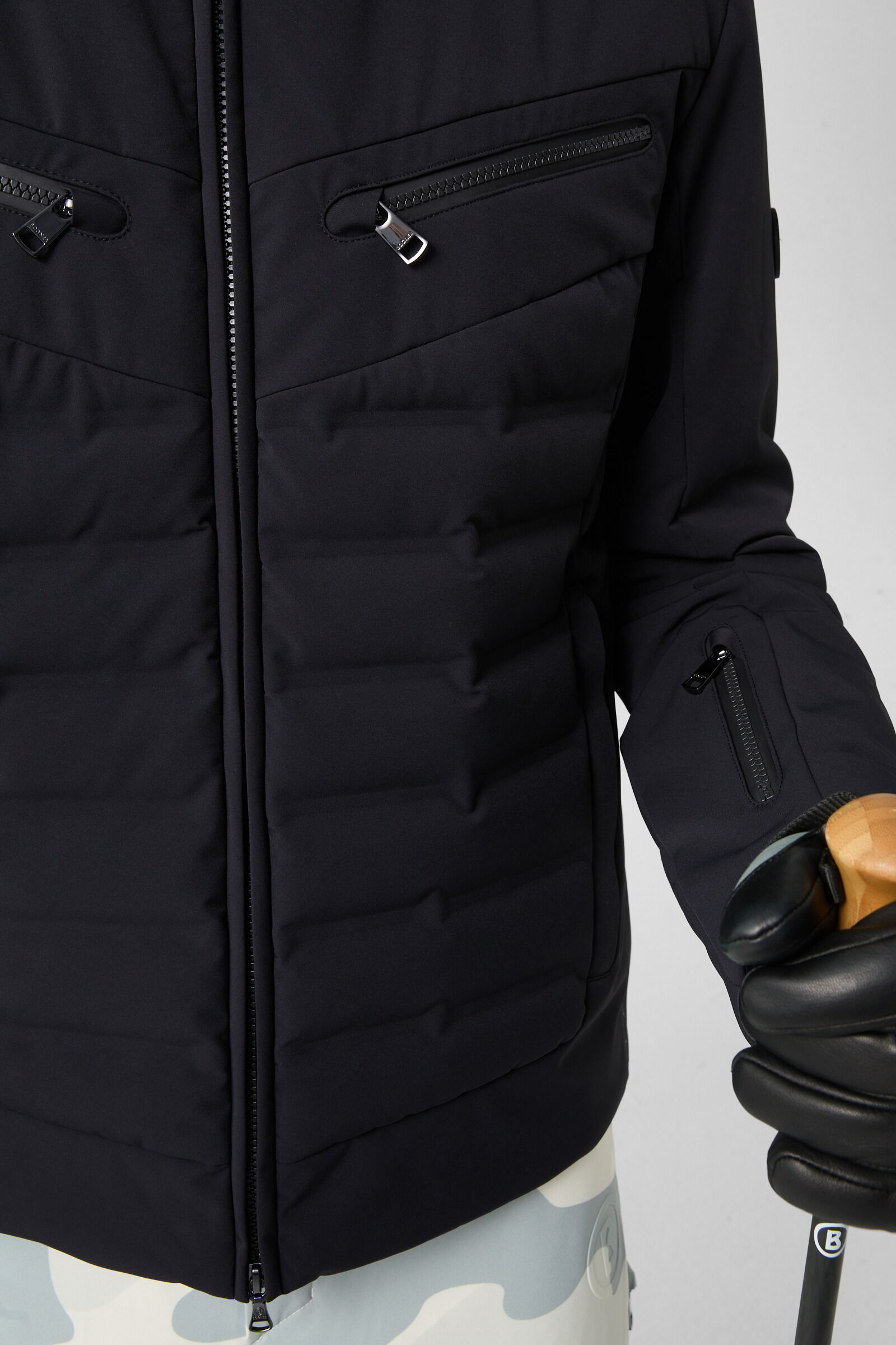 Feliks down ski jacket Black