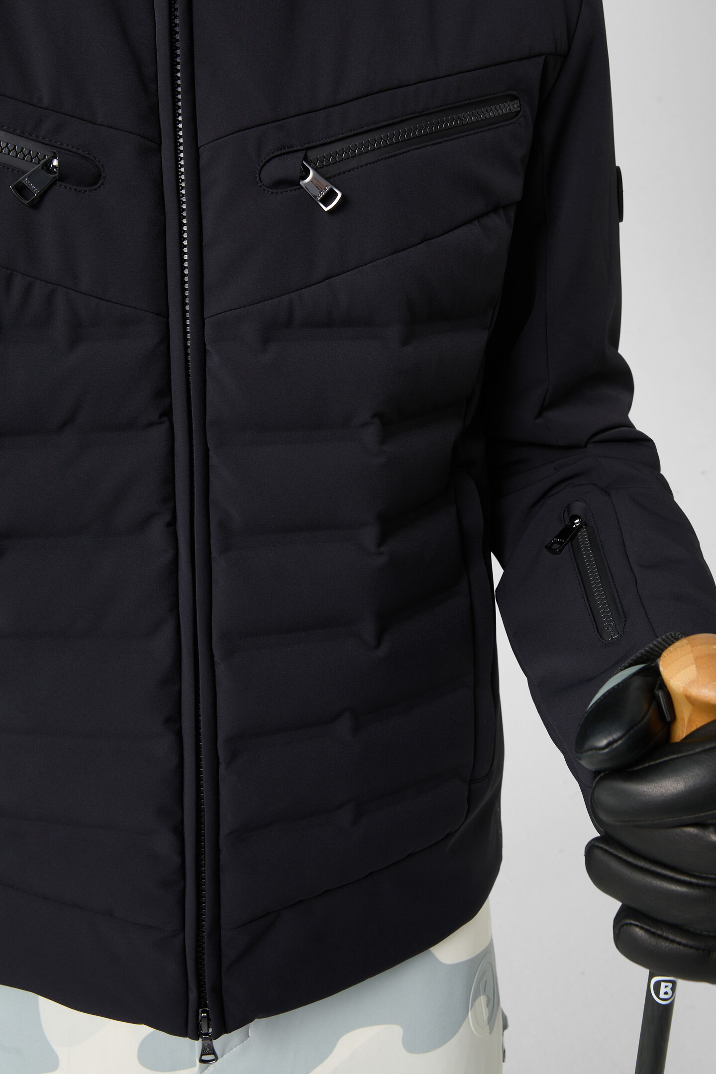 Feliks down ski jacket Black