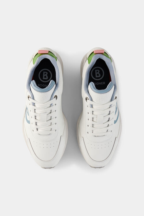 Sneaker Golf  White/blue/green