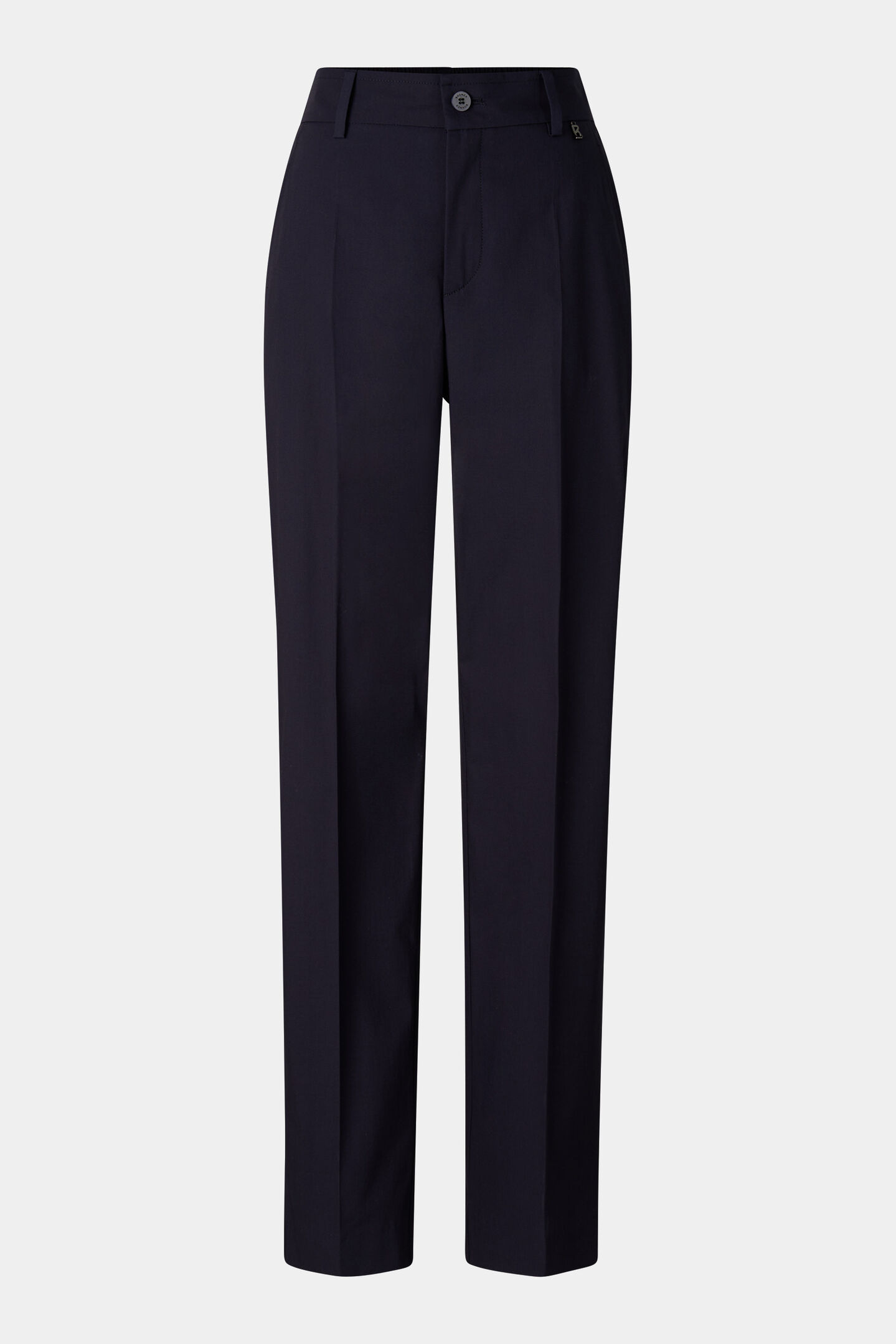 Pleated trousers Abbie Navy blue