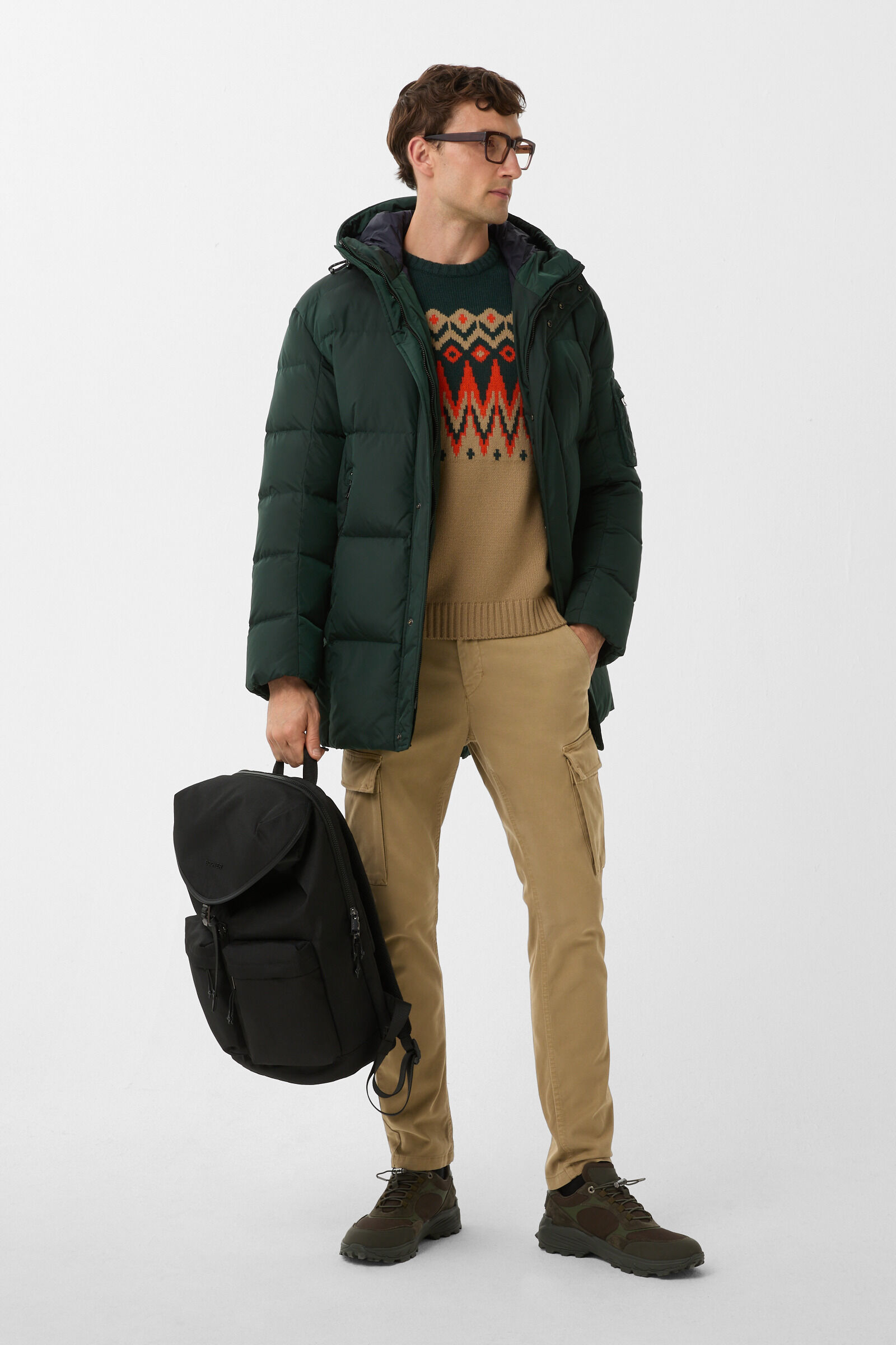 Bruno cargo trousers Camel