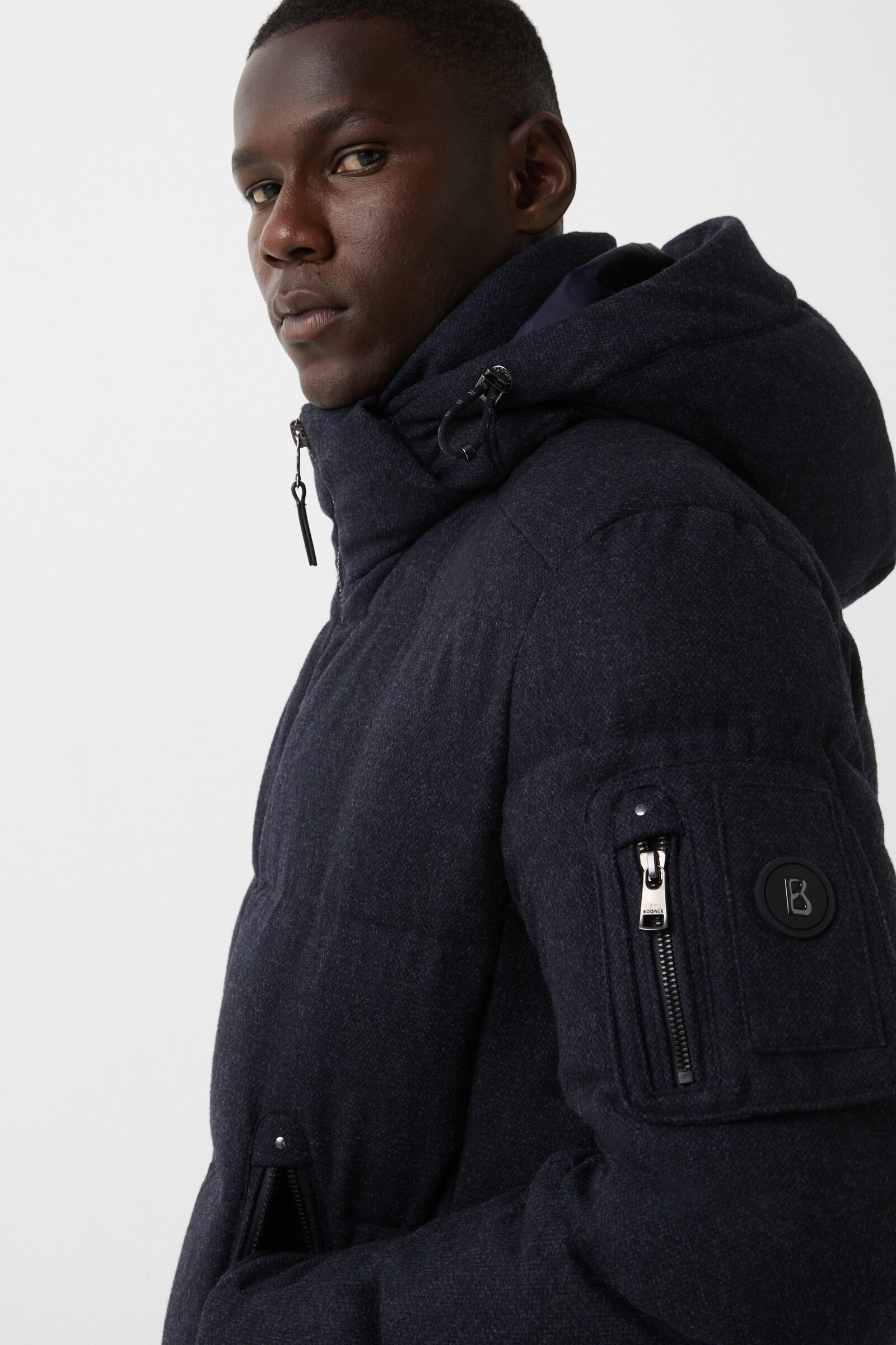 Jamy down jacket Navy blue