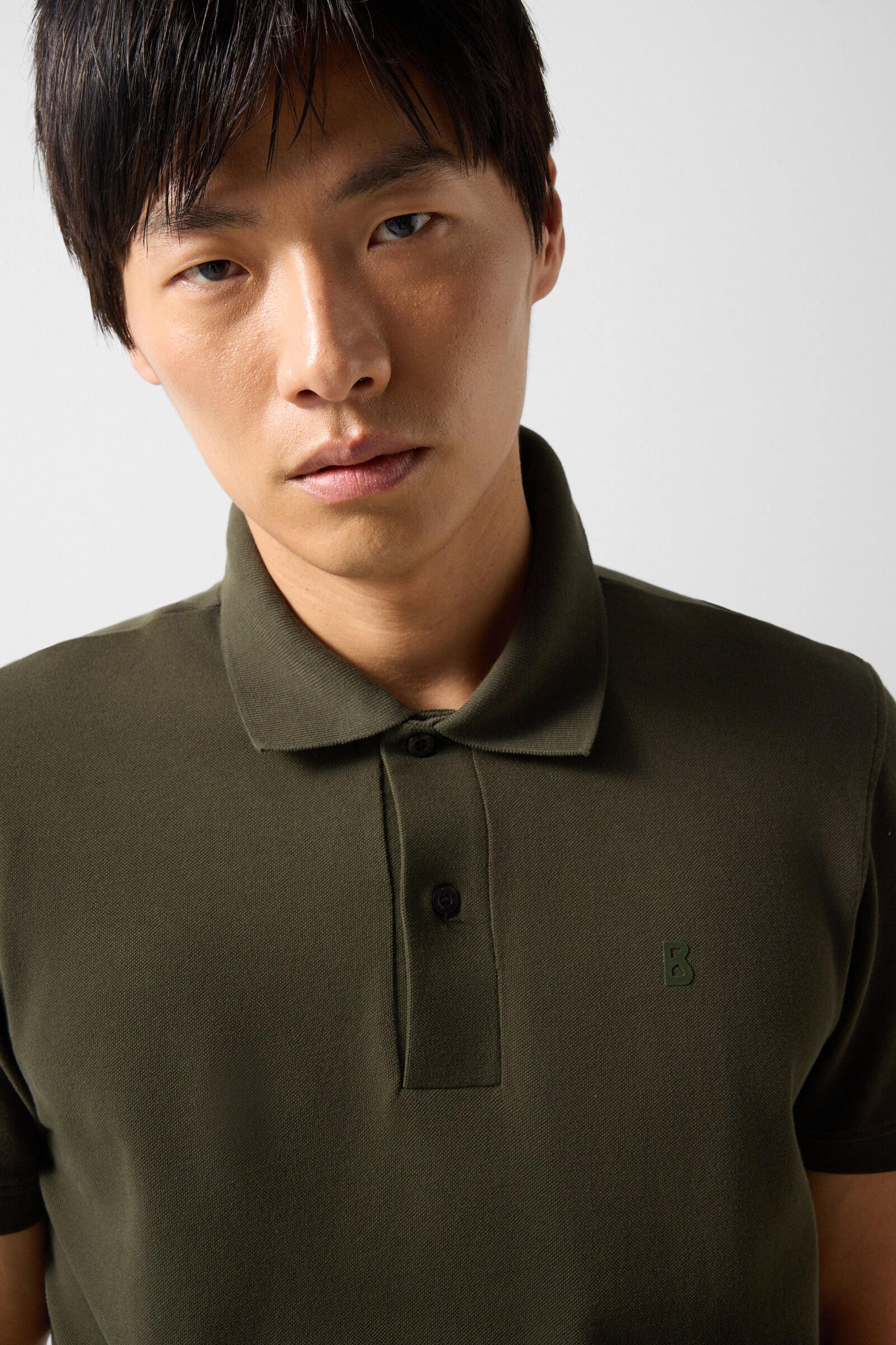Fion polo shirt Olive green