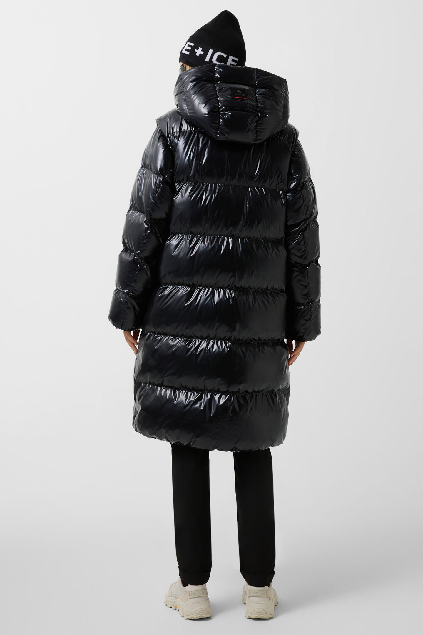 2-in1 down coat Asta Black
