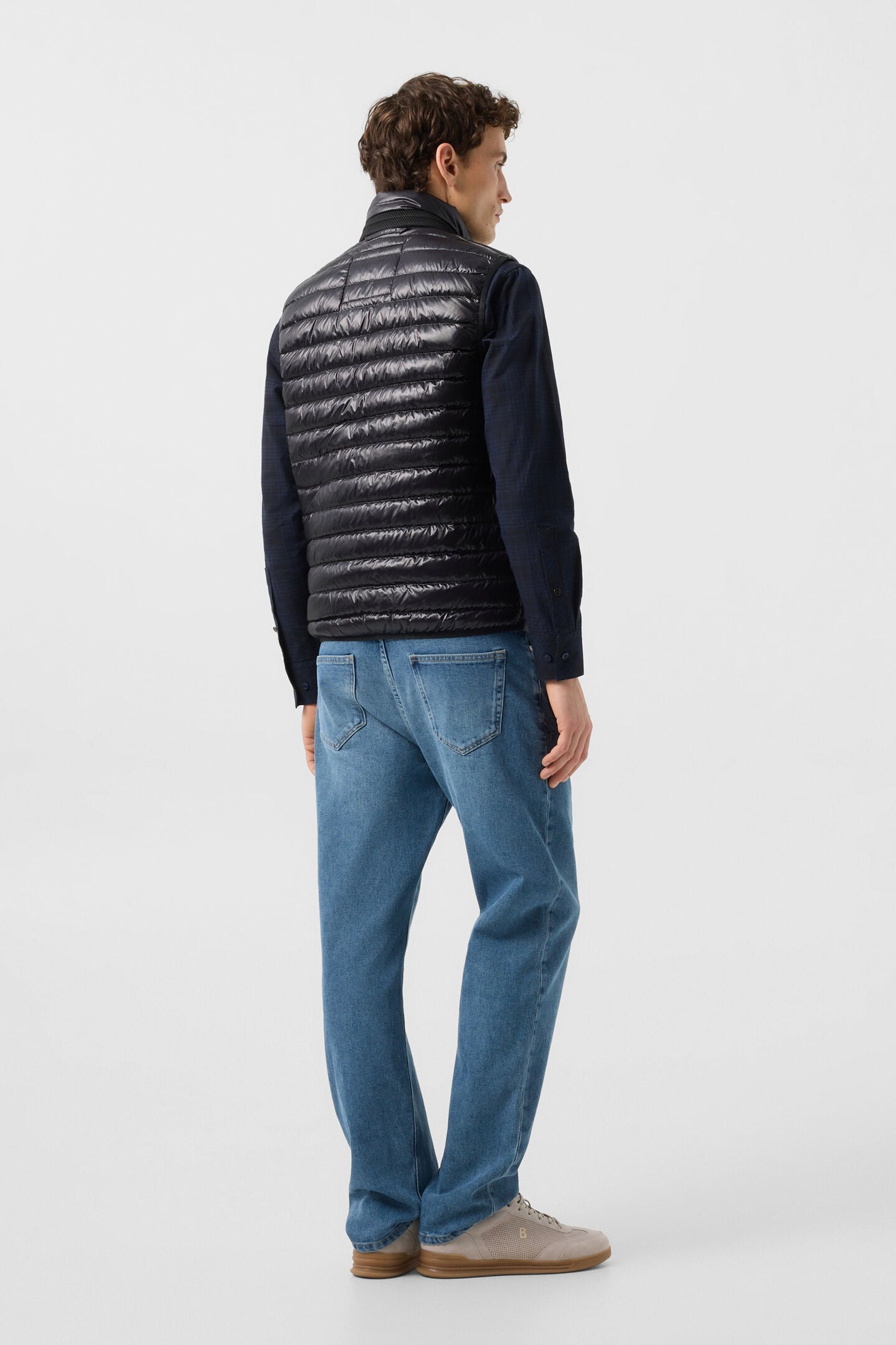 Lasse lightweight down waistcoat Black
