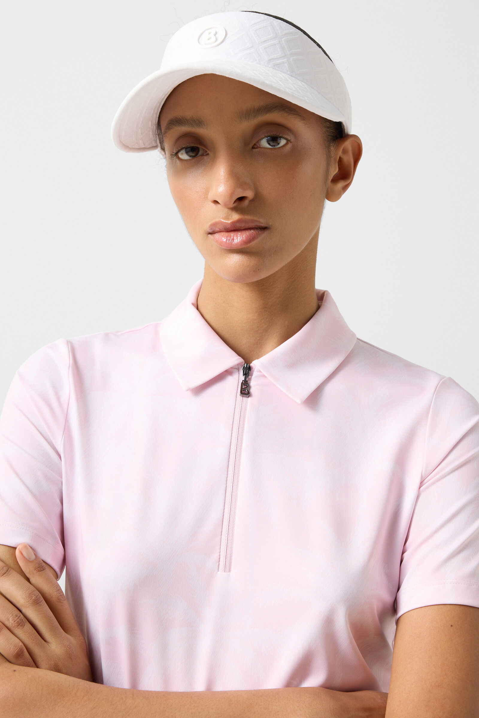 Taya functional short-sleeved top Pink/Off-White