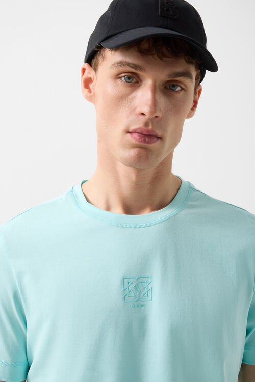 T-Shirt Roc Cyan-Blau