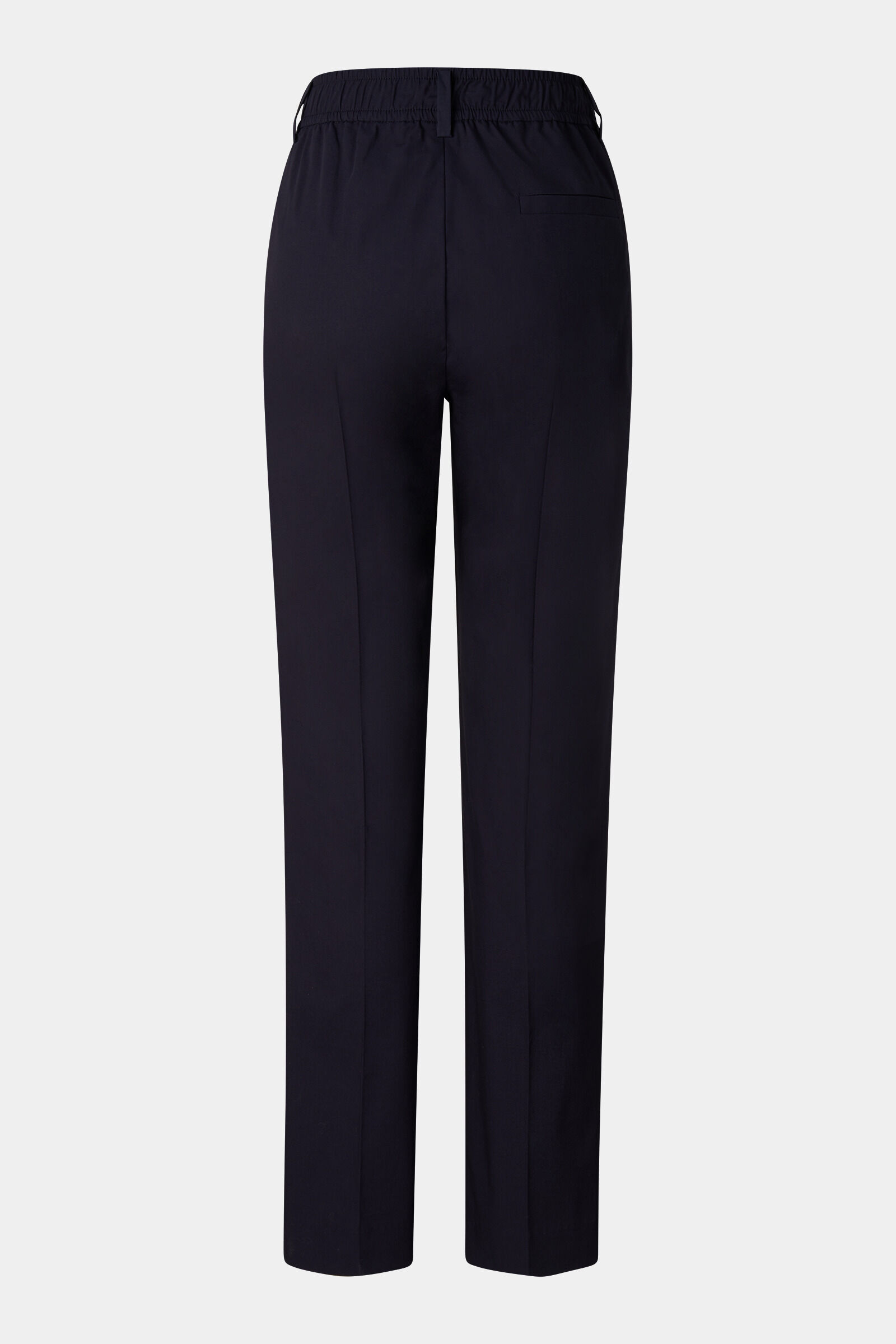 Pleated trousers Abbie Navy blue