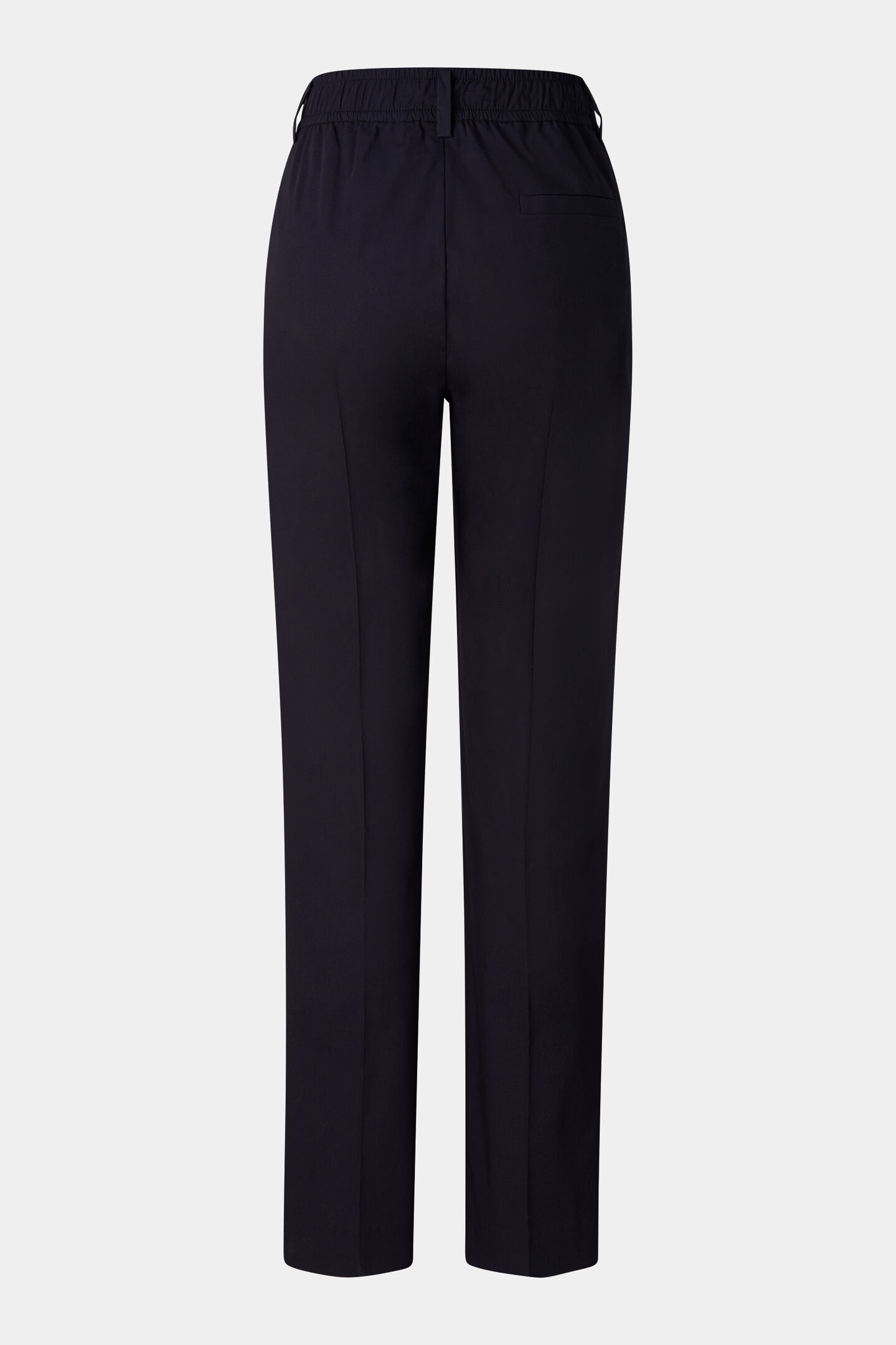 Pleated trousers Abbie Navy blue