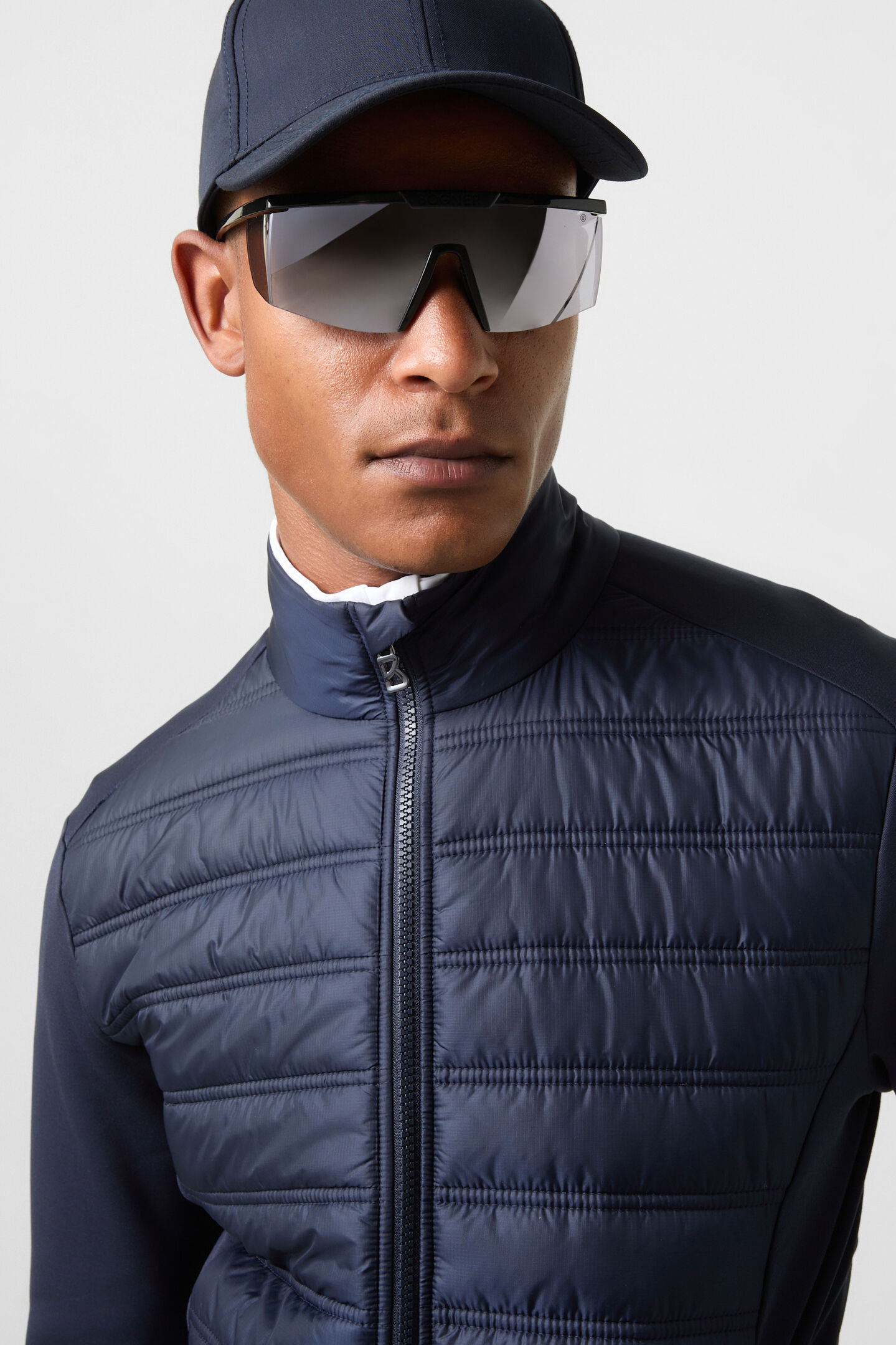 Hybrid-Jacke Florin Navy-Blau