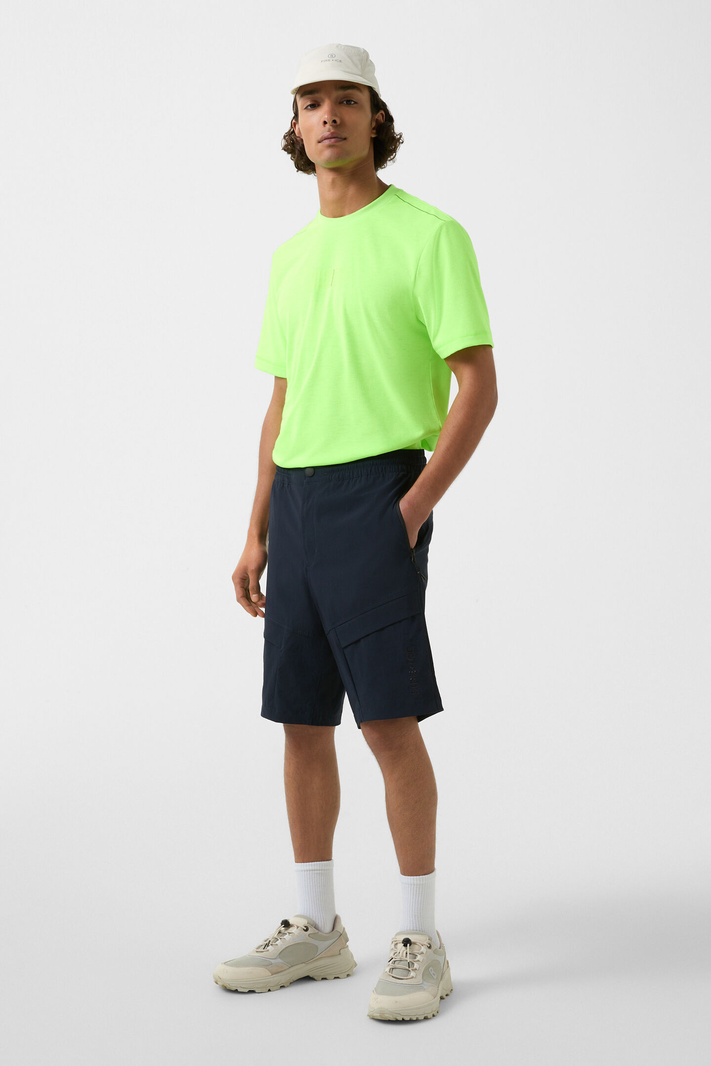 Caleb functionele shorts Donkerblauw