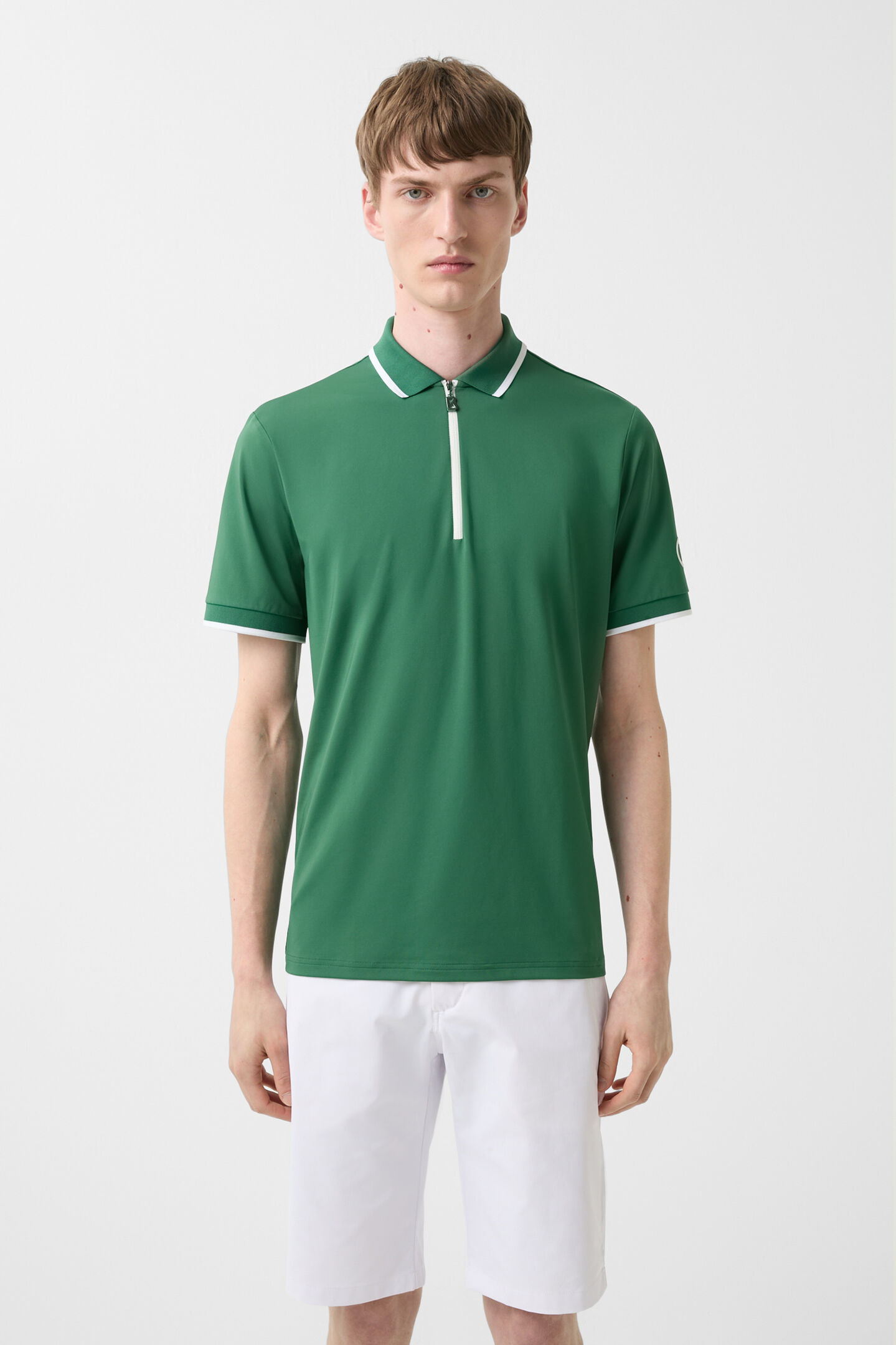 Cody functional short-sleeved top Dark green